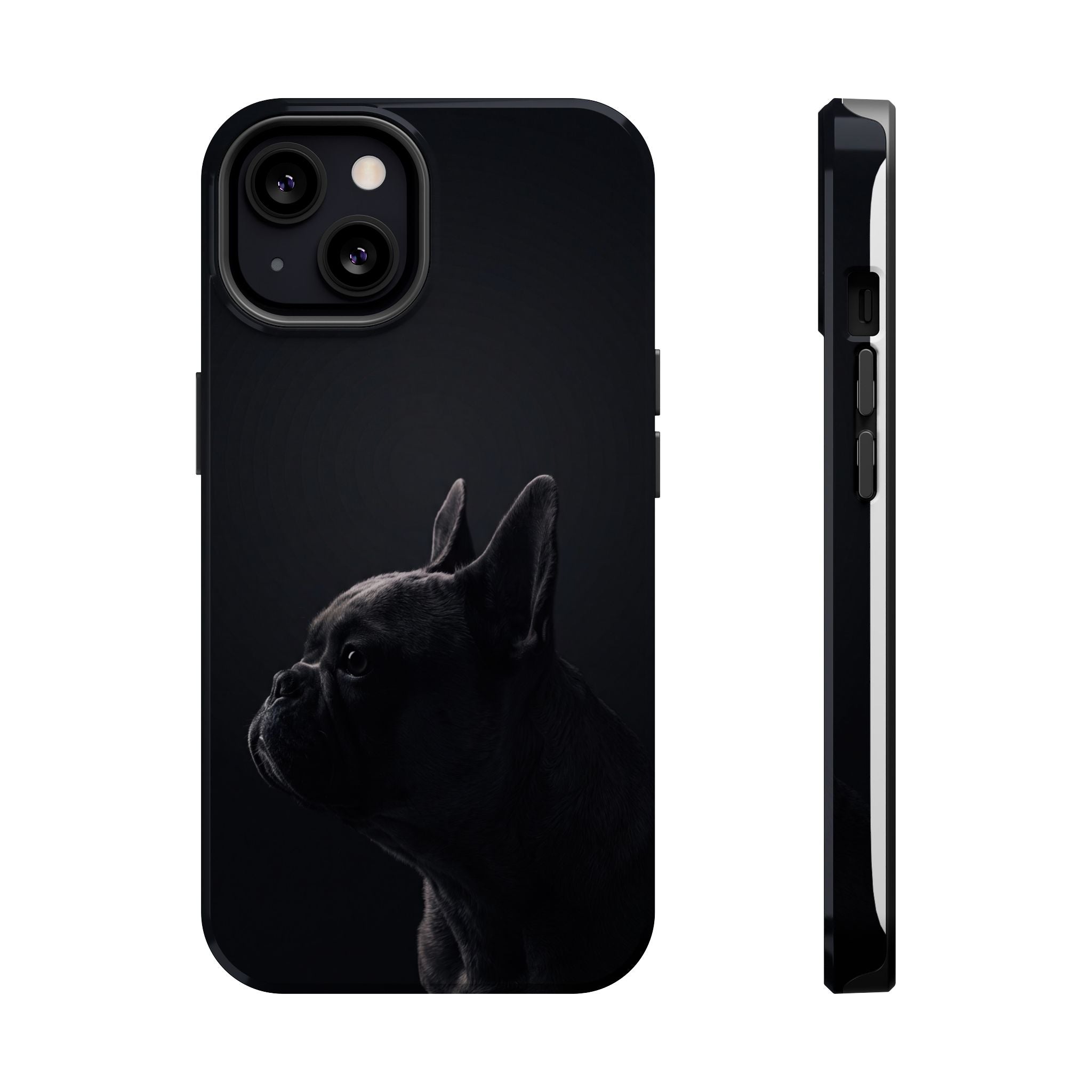 French Bulldog Phone Case — Impact-Resistant Wireless Charging Cover