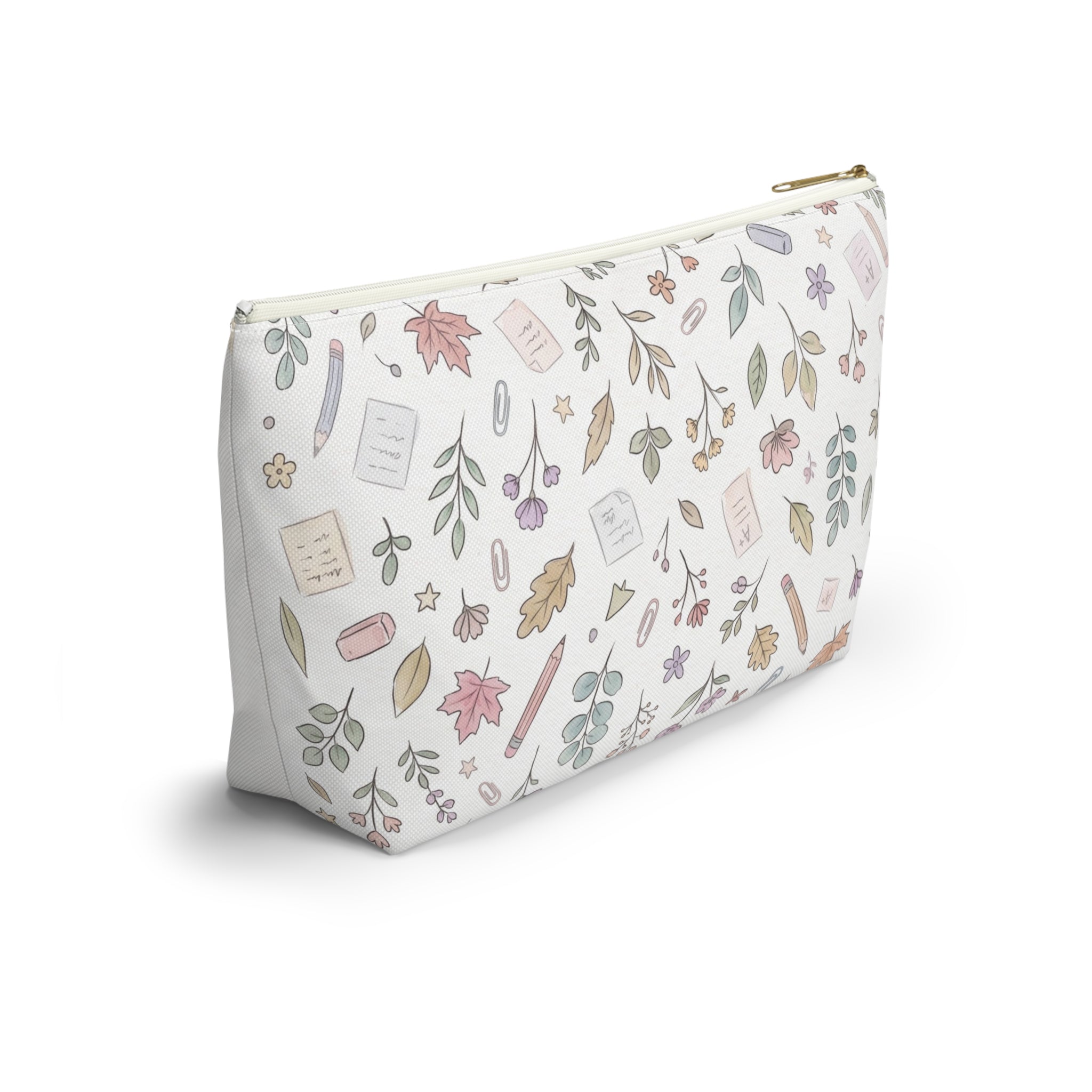 Personalized Teacher Gift Pouch – Custom Name Cosmetic Bag for Headteachers & Teachers