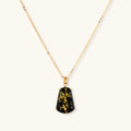 Forest Gold Amber Necklace