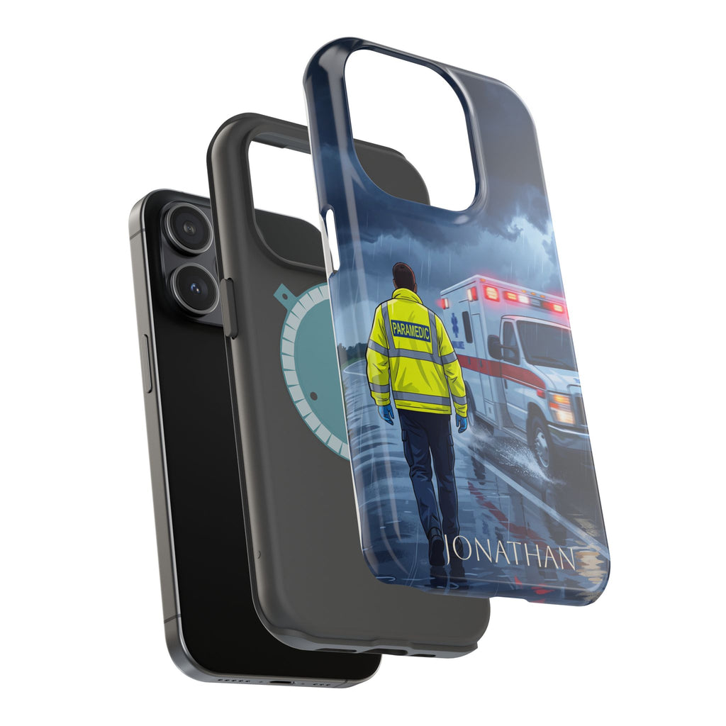 Personalized EMS Storm Phone Case — Wireless Charging Cover