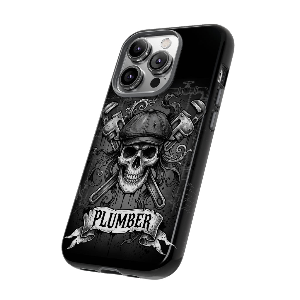 Gothic Skull Plumber Phone Case - Samsung & iPhone Series