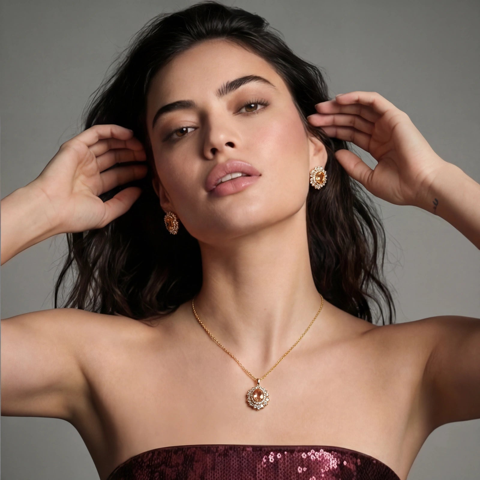 Vintage Glamour Jewelry Set