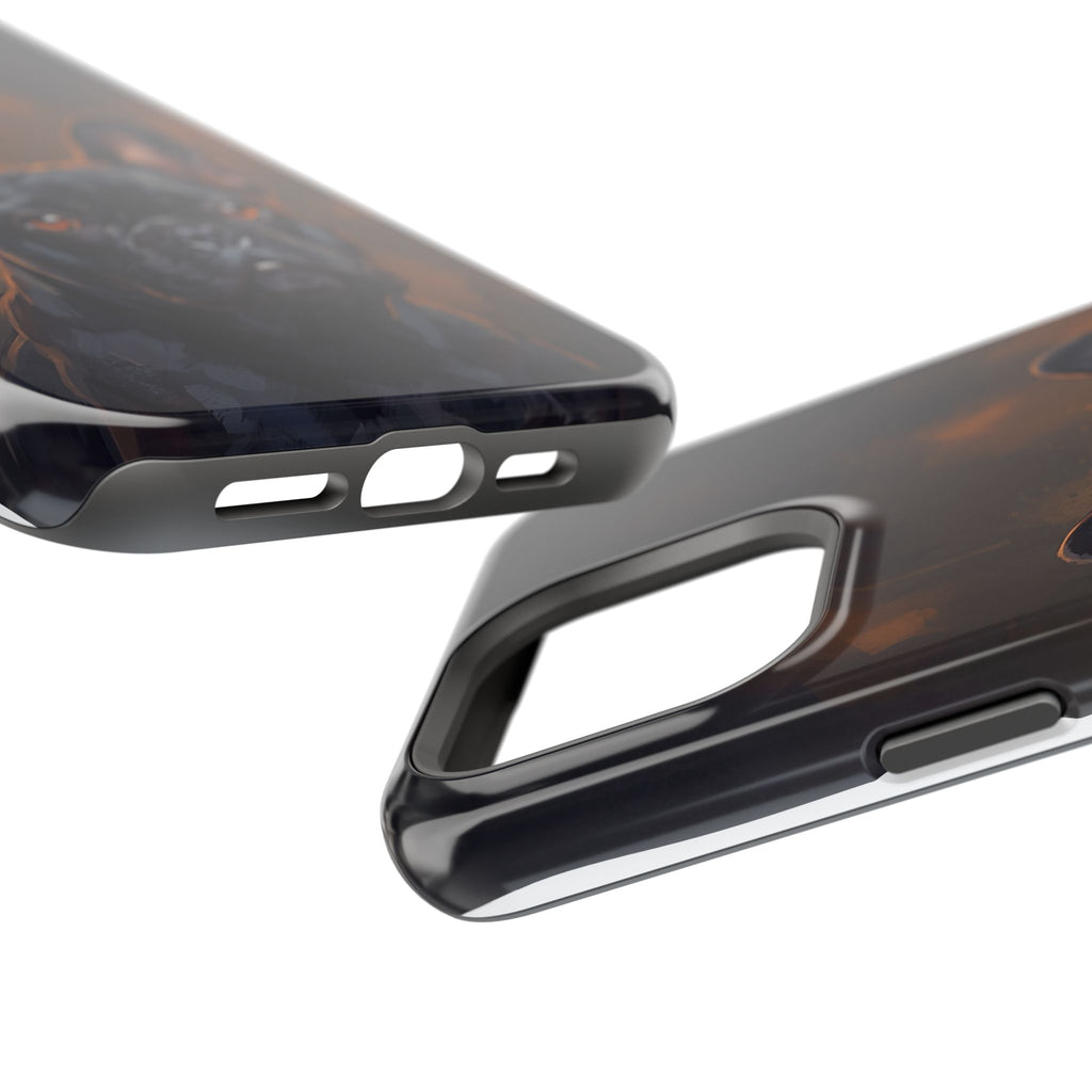 French Bulldog Portrait Phone Case — Impact-Resistant Wireless Charging Cover