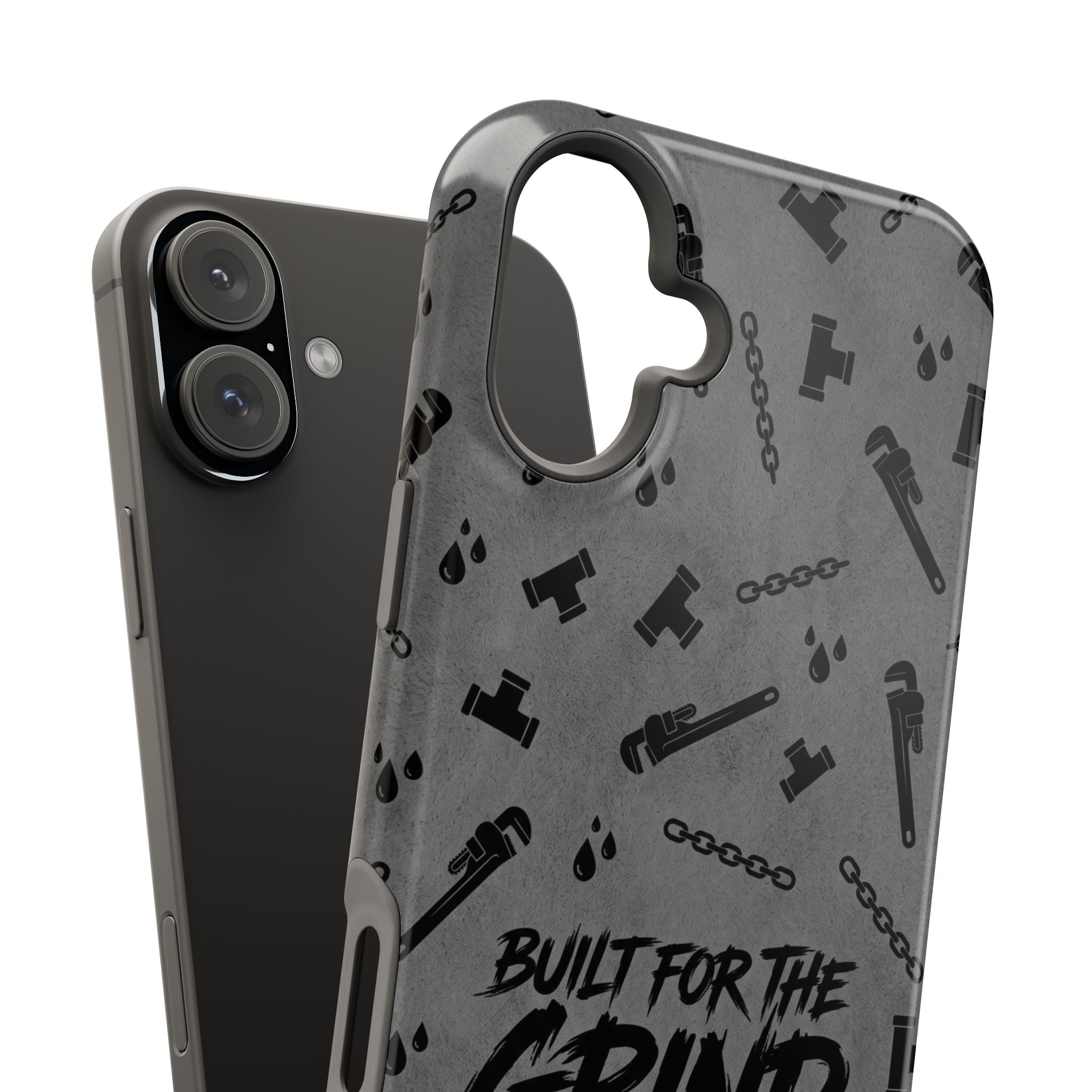 Built for the Grind Phone Case — Plumber Tools Wireless Charging Cover