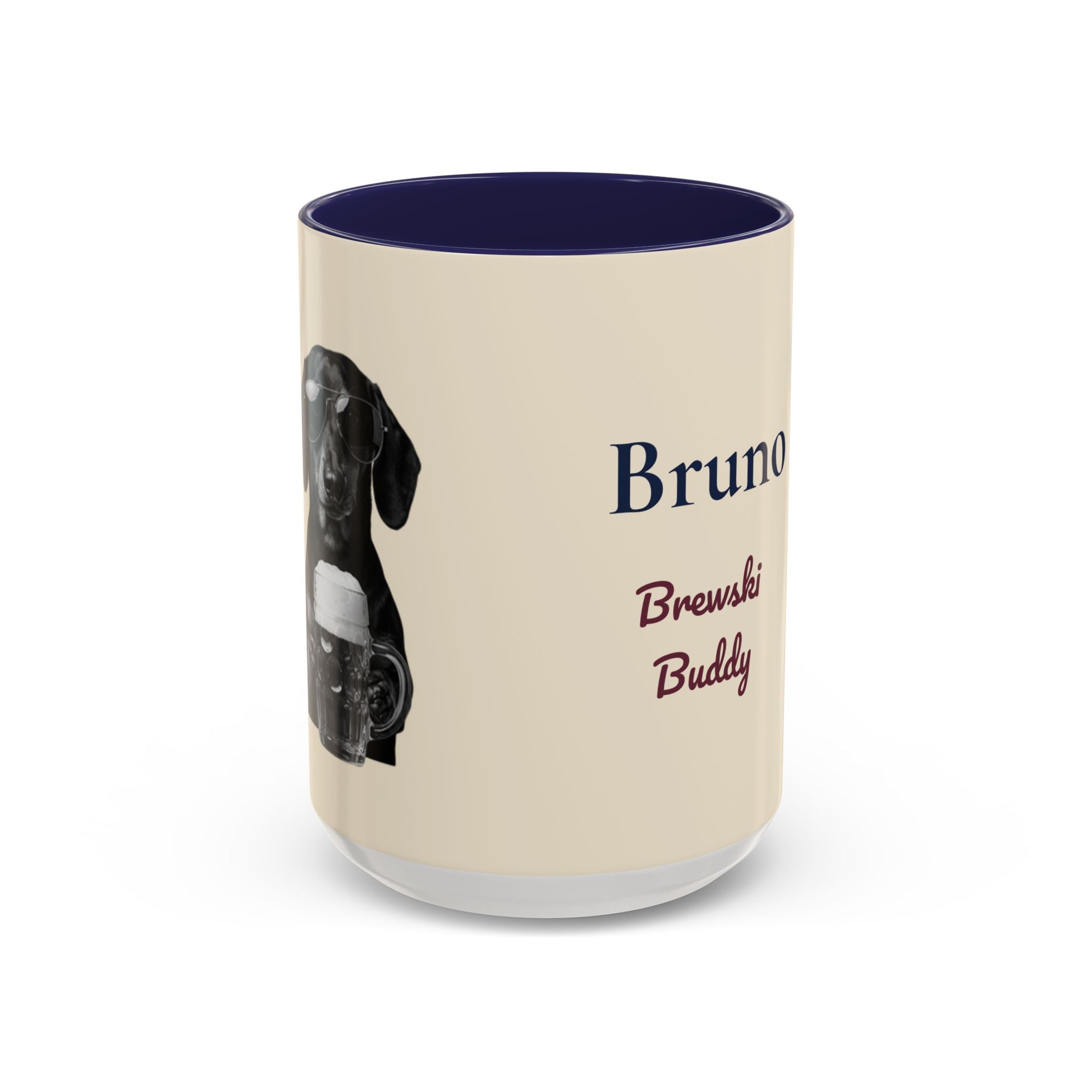 Personalized Dachshund Mug | Custom Name Coffee Mug | Funny Sausage Dog Gift | Beer Lover Dog Mug
