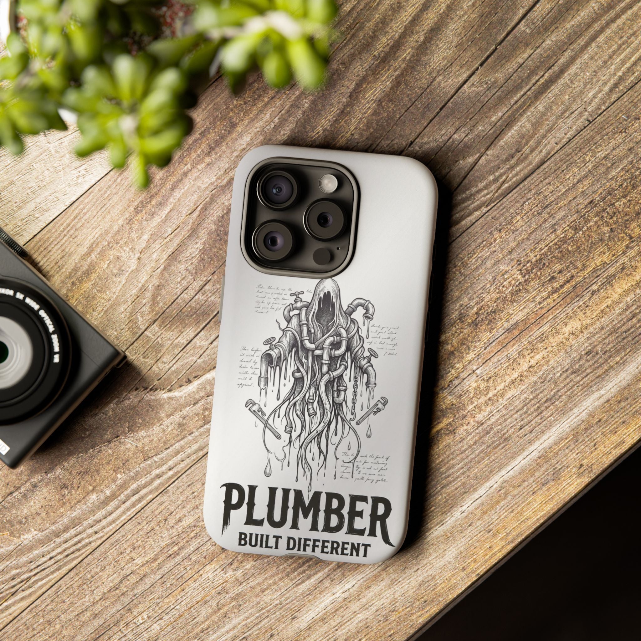Gothic Pipe Wraith Plumber Phone Case - Samsung & iPhone Series