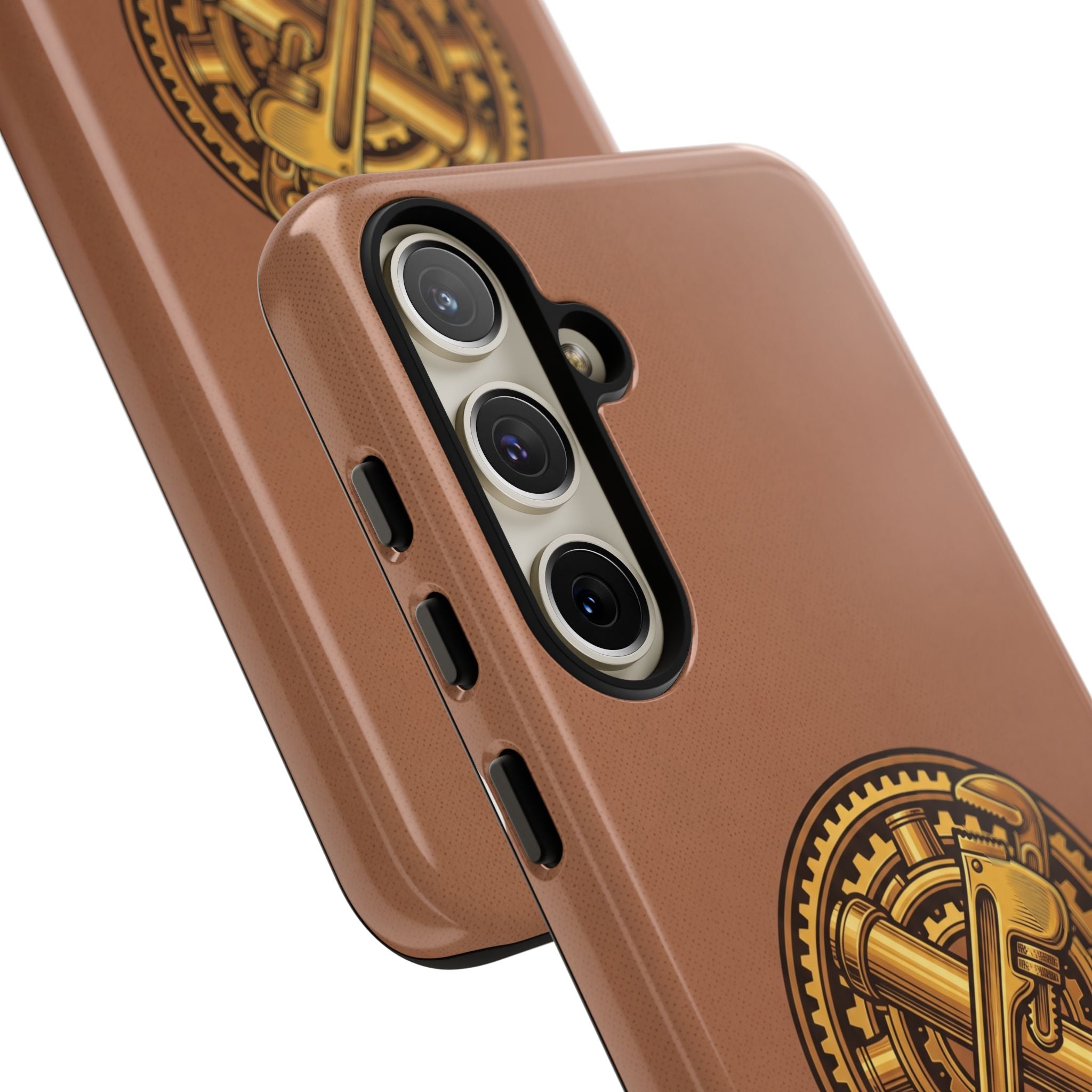 Plumber Born to Build Leather Phone Case - Samsung & iPhone Series