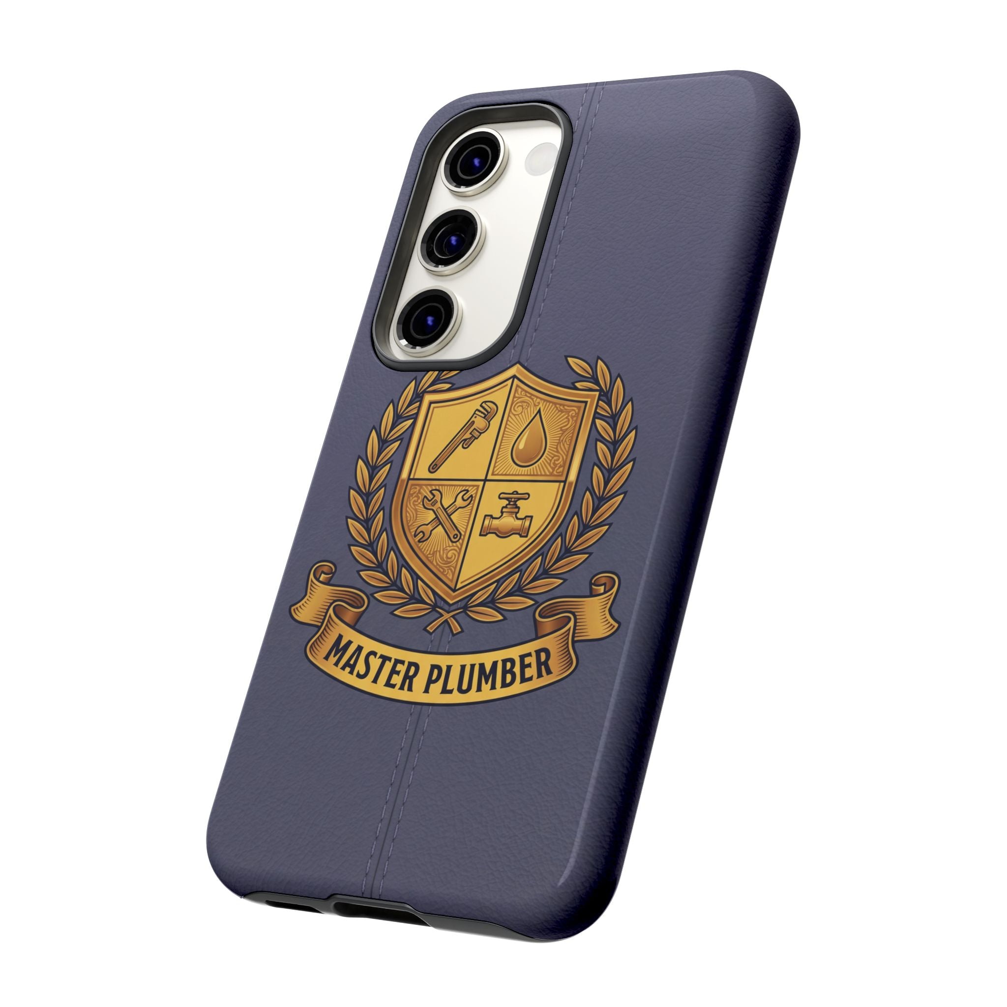Master Plumber Slate Crest Phone Case - Samsung & iPhone Series