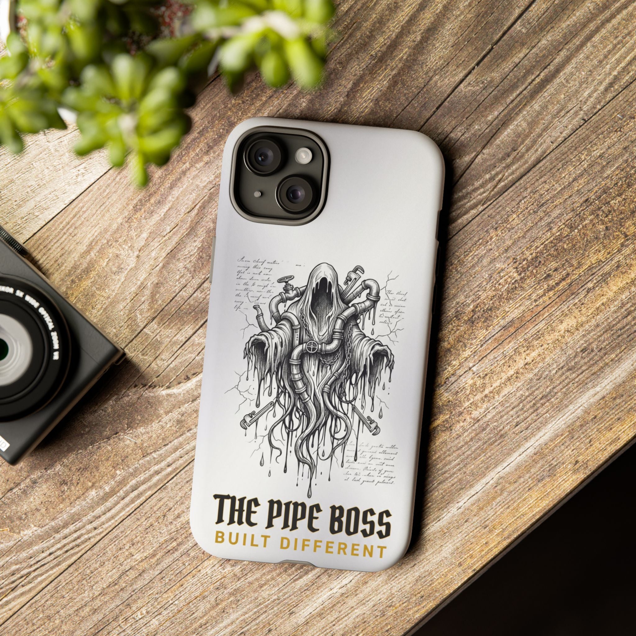 The Pipe Boss Gothic Plumber Phone Case - Samsung & iPhone Series