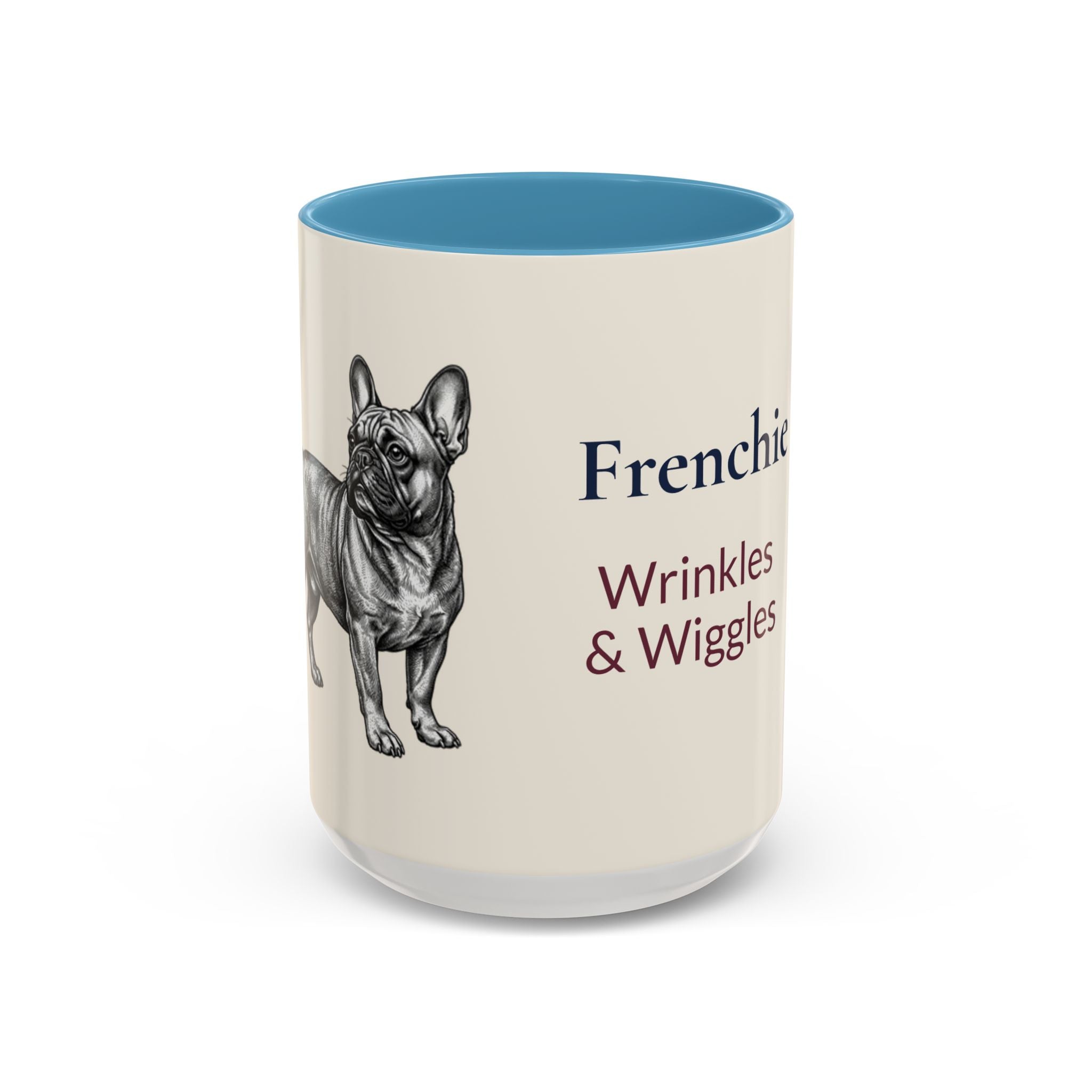 Personalized Frenchie Mug – Custom Name Coffee Mug – French Bulldog Lover Gift
