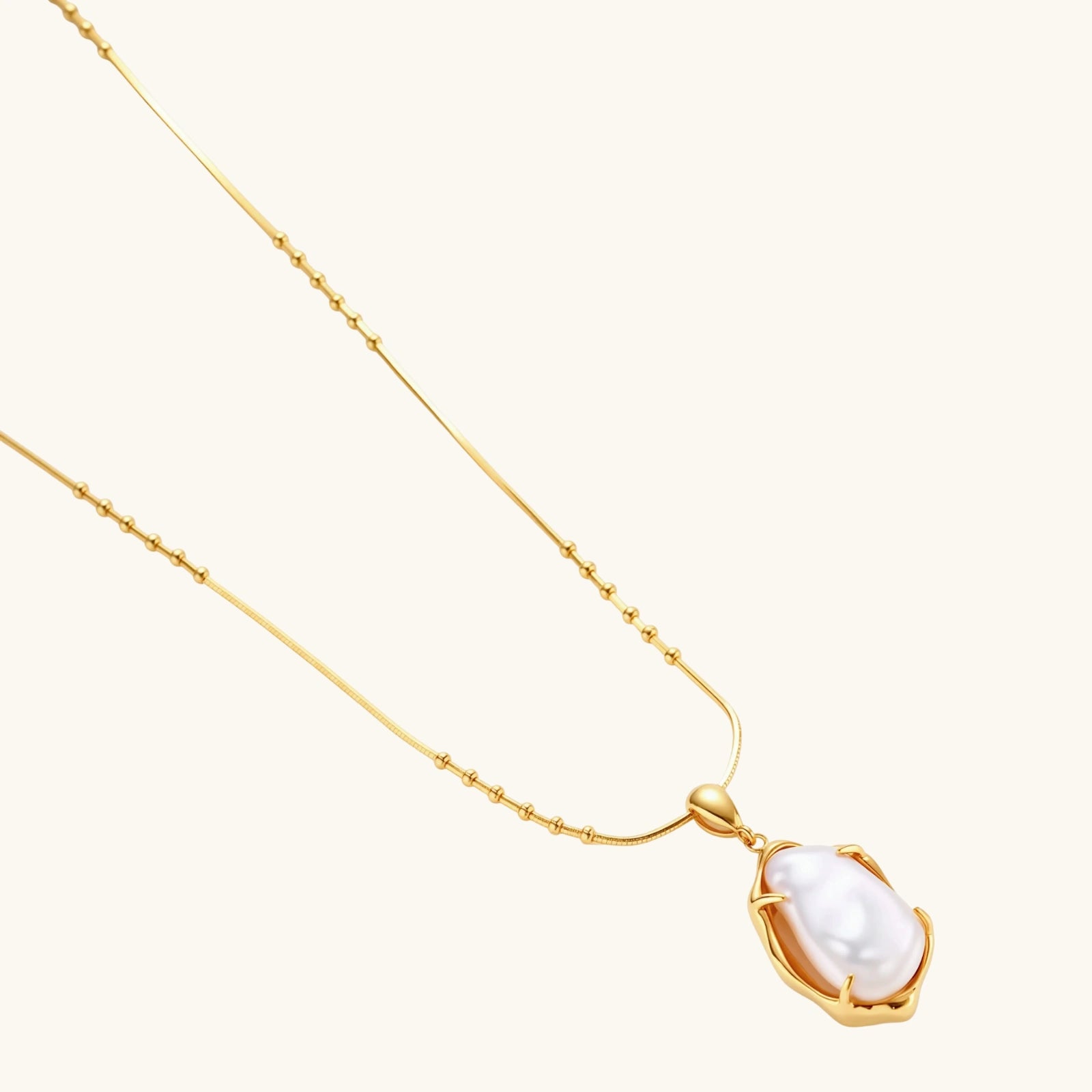 Baroque Pearl Pendant Necklace