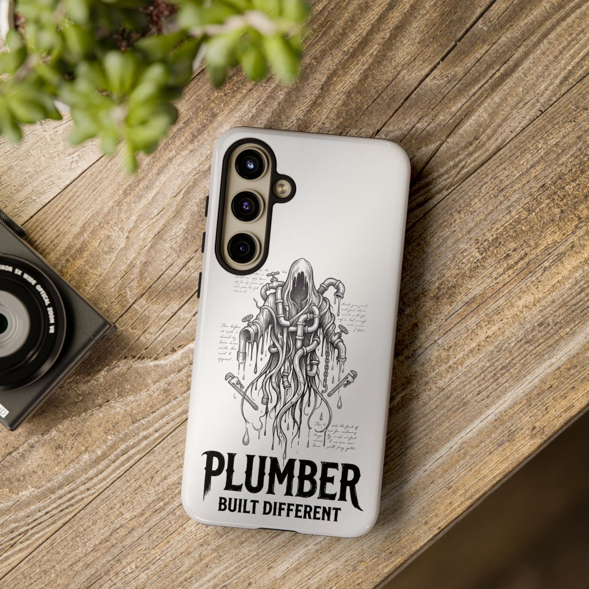 Gothic Pipe Wraith Plumber Phone Case - Samsung & iPhone Series