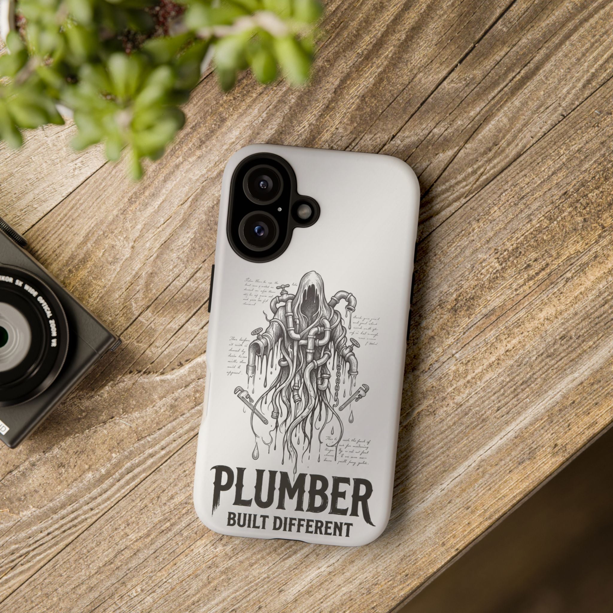 Gothic Pipe Wraith Plumber Phone Case - Samsung & iPhone Series