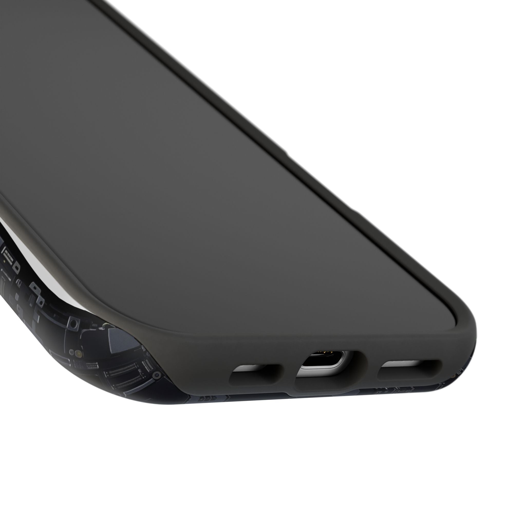 Circuit Core Phone Case — Motherboard Print Wireless Charging Cover