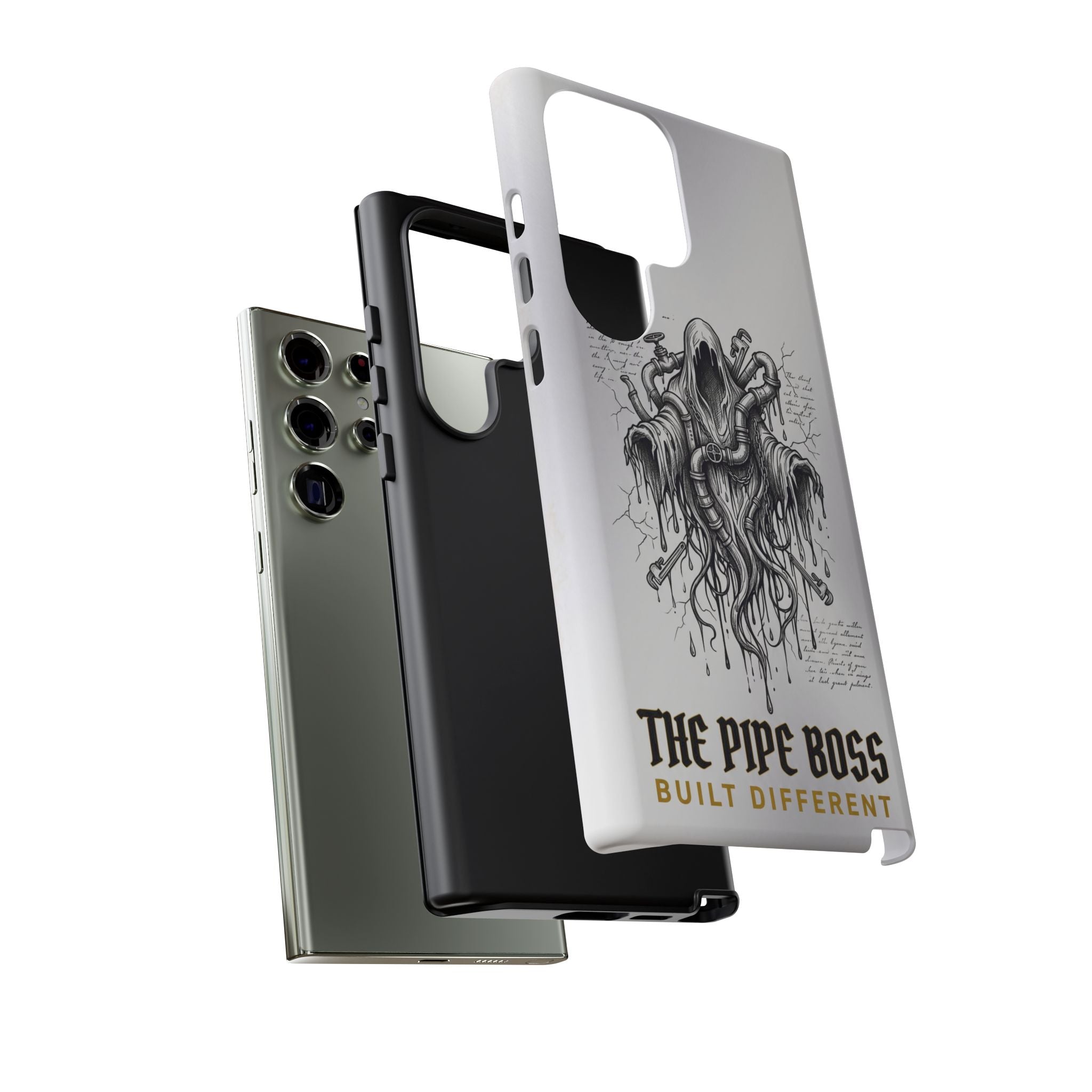 The Pipe Boss Gothic Plumber Phone Case - Samsung & iPhone Series