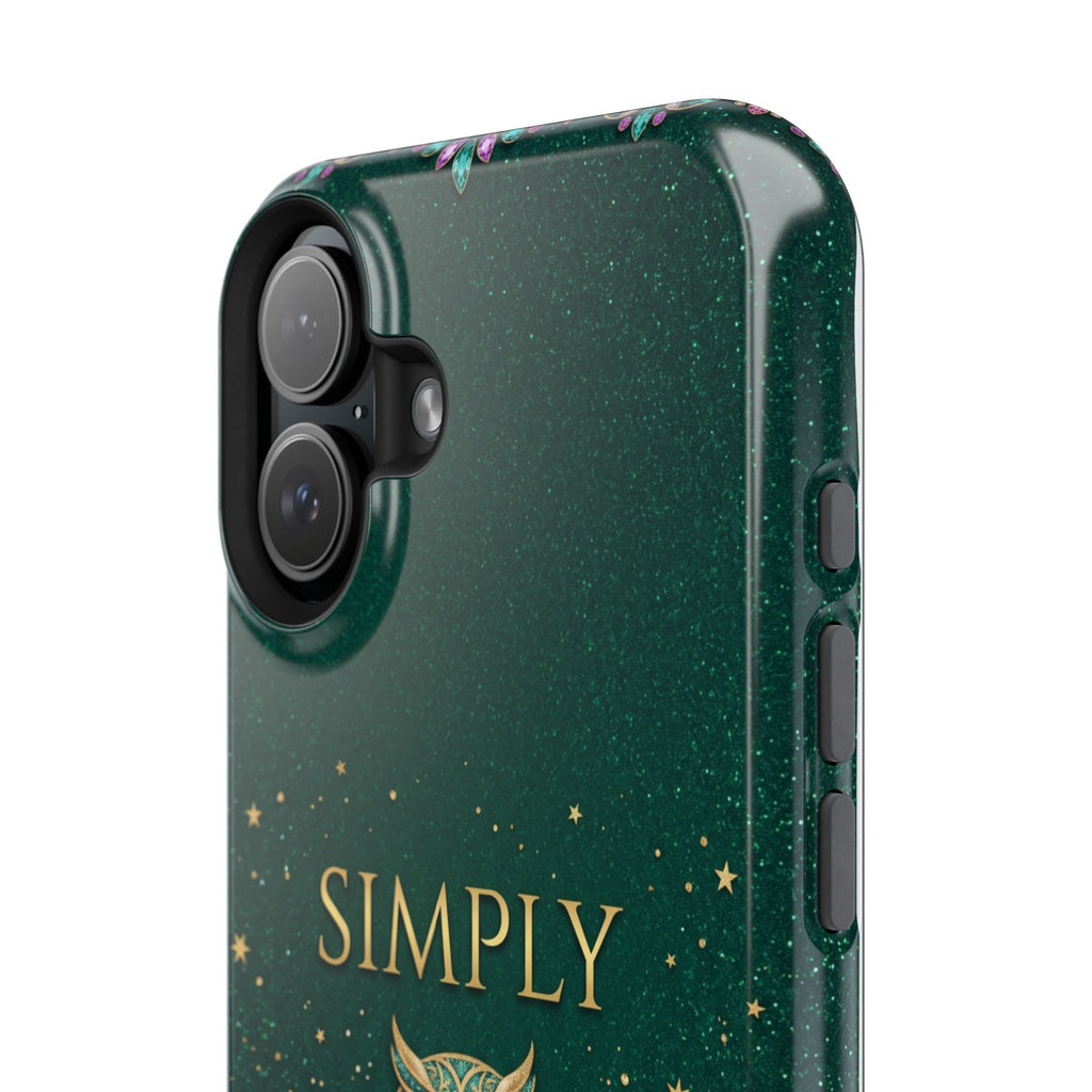 Simply The Best Wise Owl Phone Case — Wireless Charging Cover