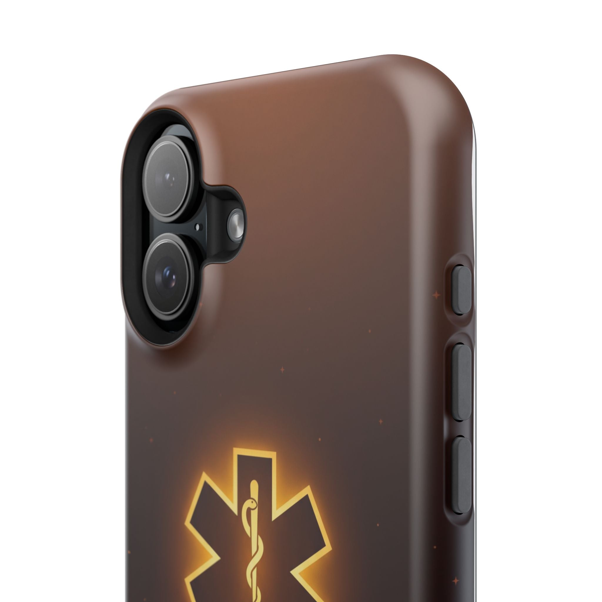 Paramedic/EMT Skyline Phone Case — Magnetic Wireless Charging Cover