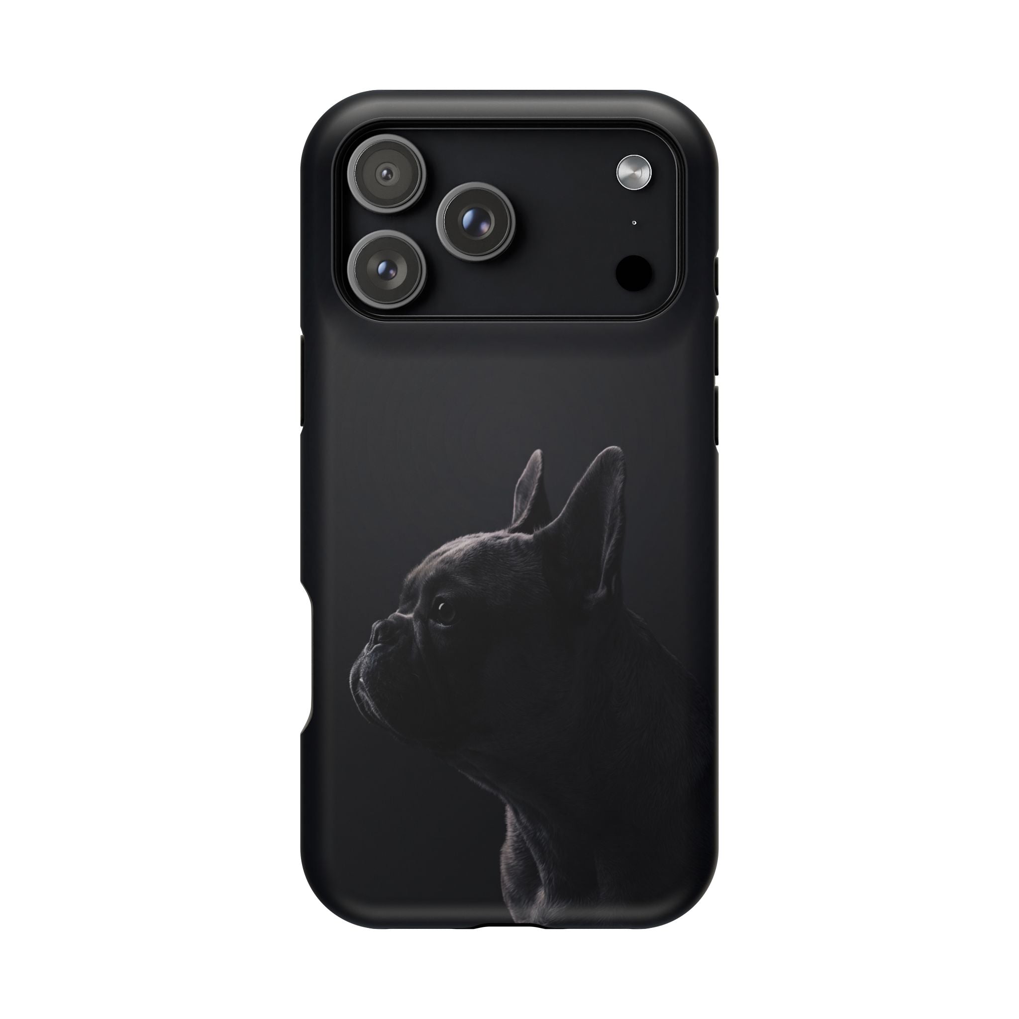 French Bulldog Phone Case — Impact-Resistant Wireless Charging Cover