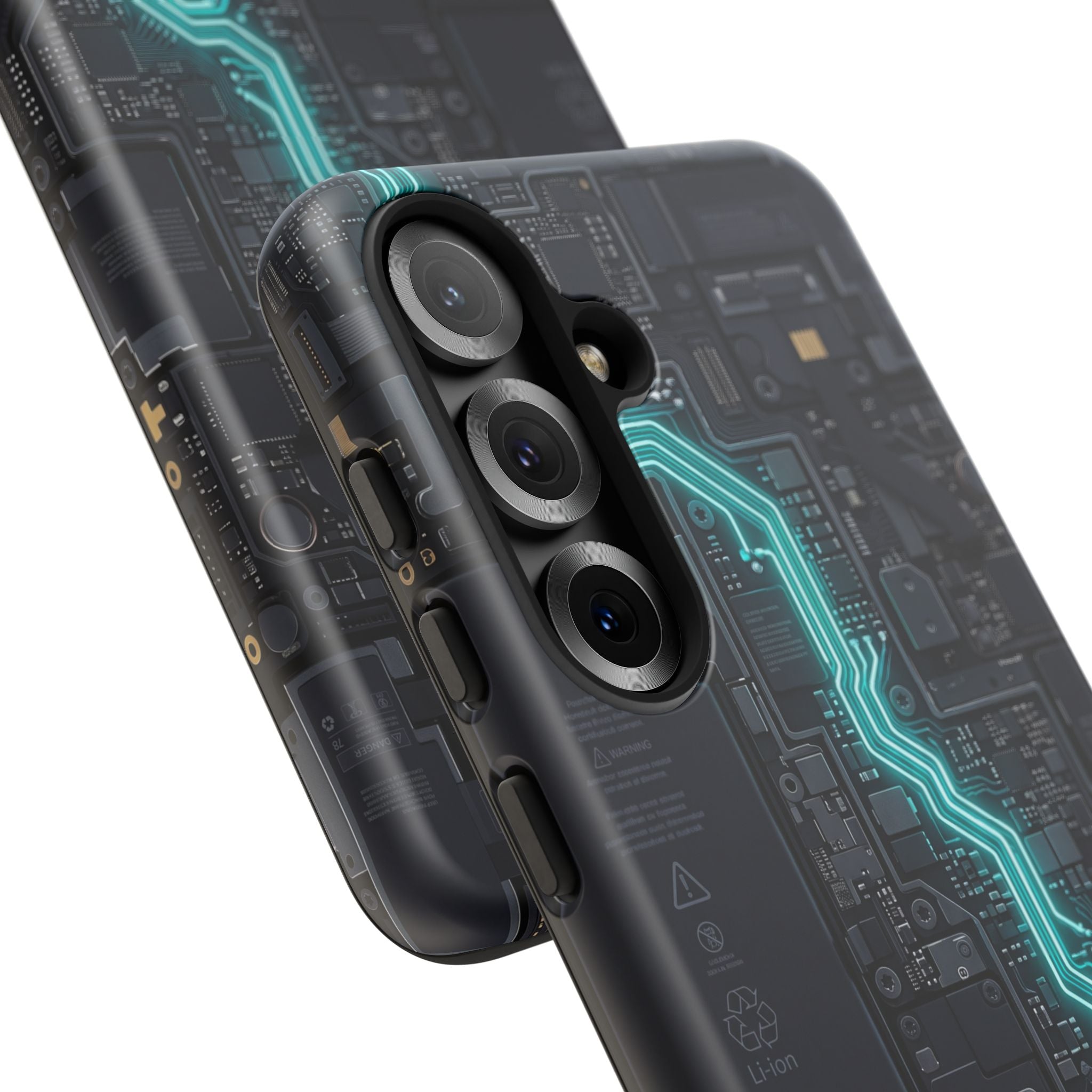 Electrician Cyan Circuit Phone Case - Samsung & iPhone Series
