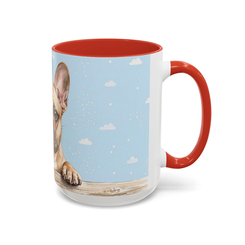 Cute Frenchie Mug | French Bulldog Lover Gift | Dog Coffee Mug