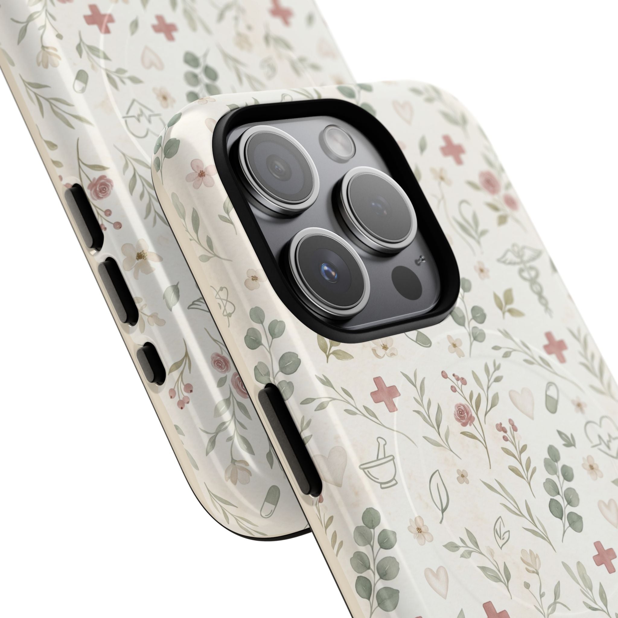 Floral Watercolor Phone Case – Botanical Print Case for iPhone