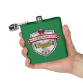 Flask — "Commercial Plumbing Squad" 6oz Stainless Steel Hip Flask