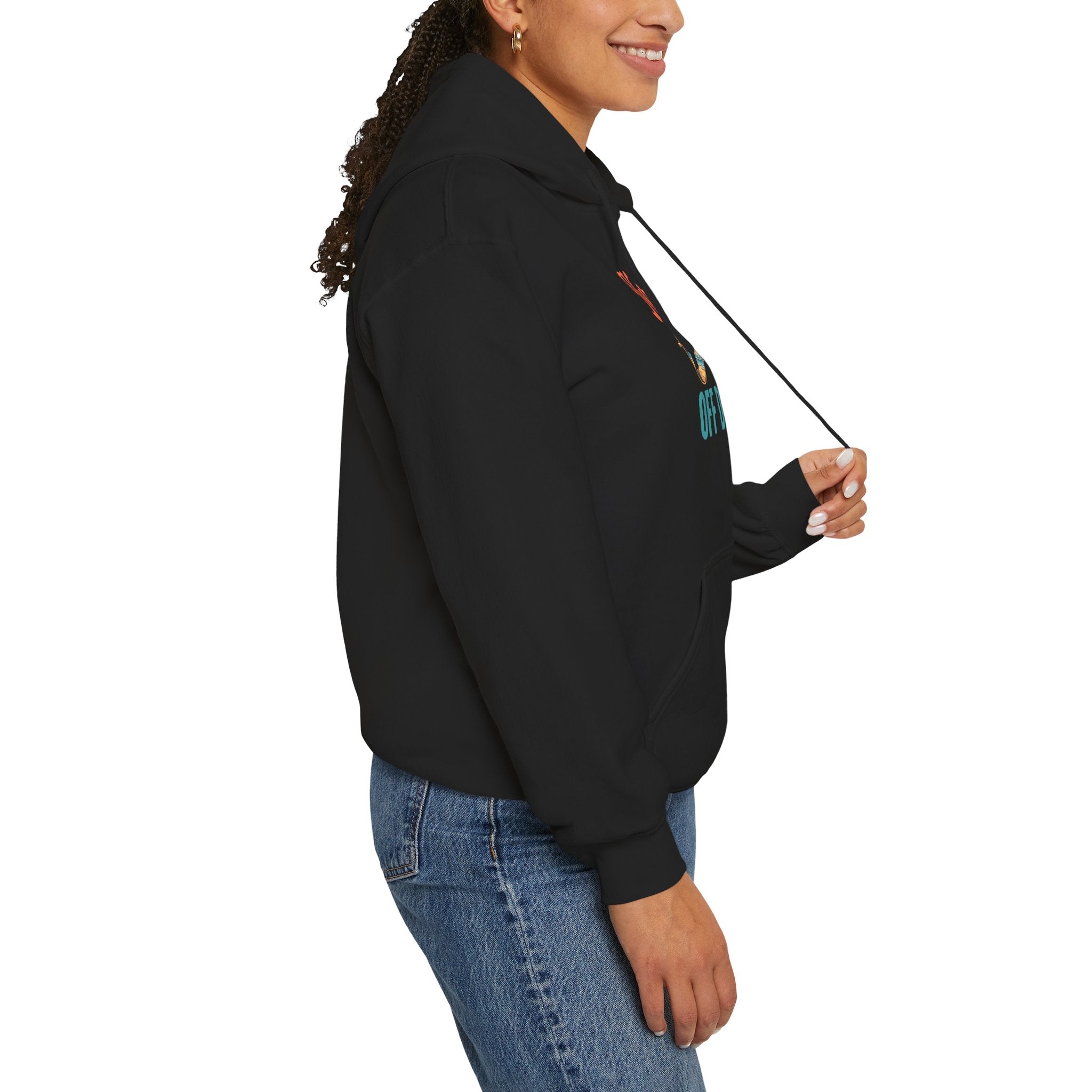 Nurse Off Duty Hoodie — Beach Vacation Nurse Graphic Pullover