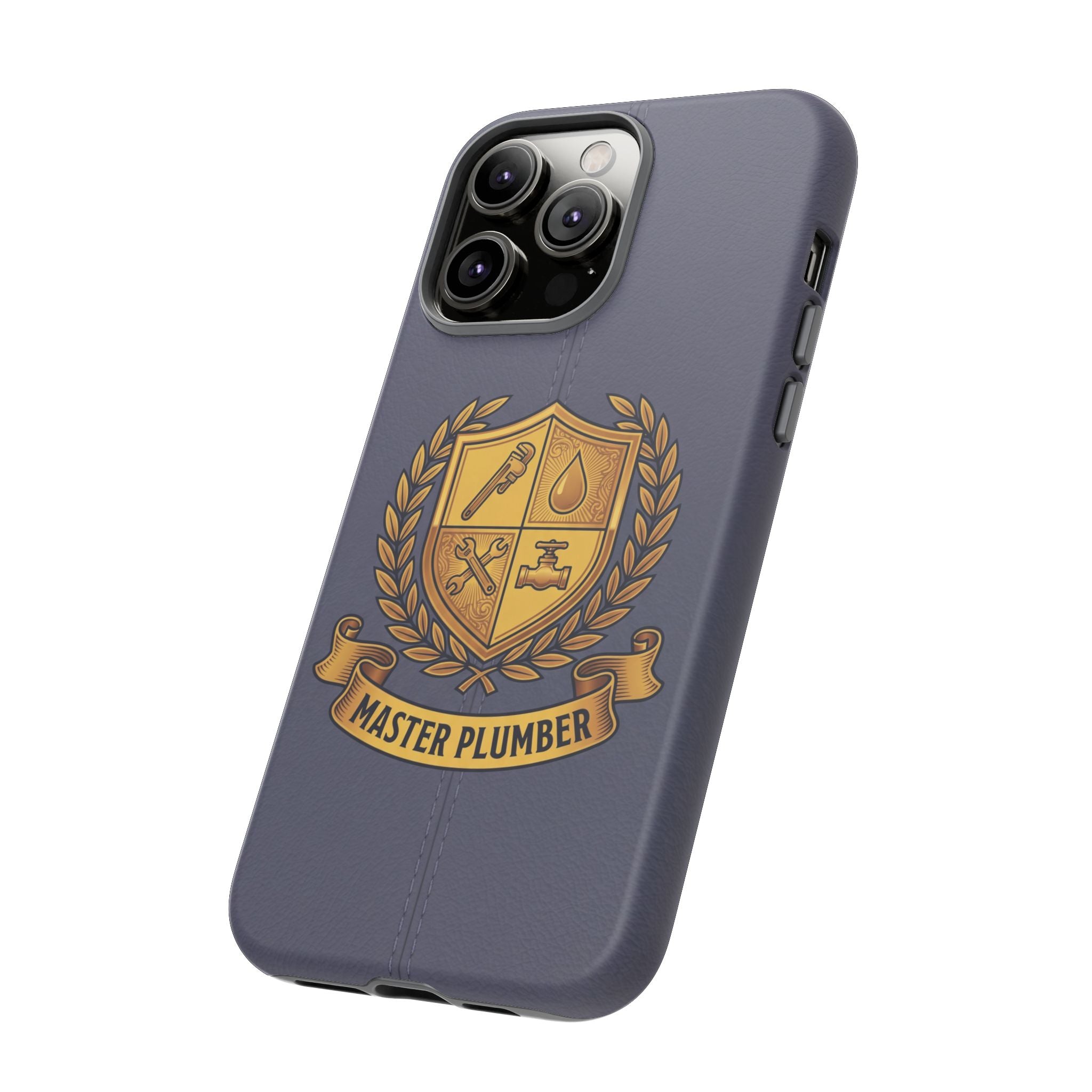 Master Plumber Slate Crest Phone Case - Samsung & iPhone Series