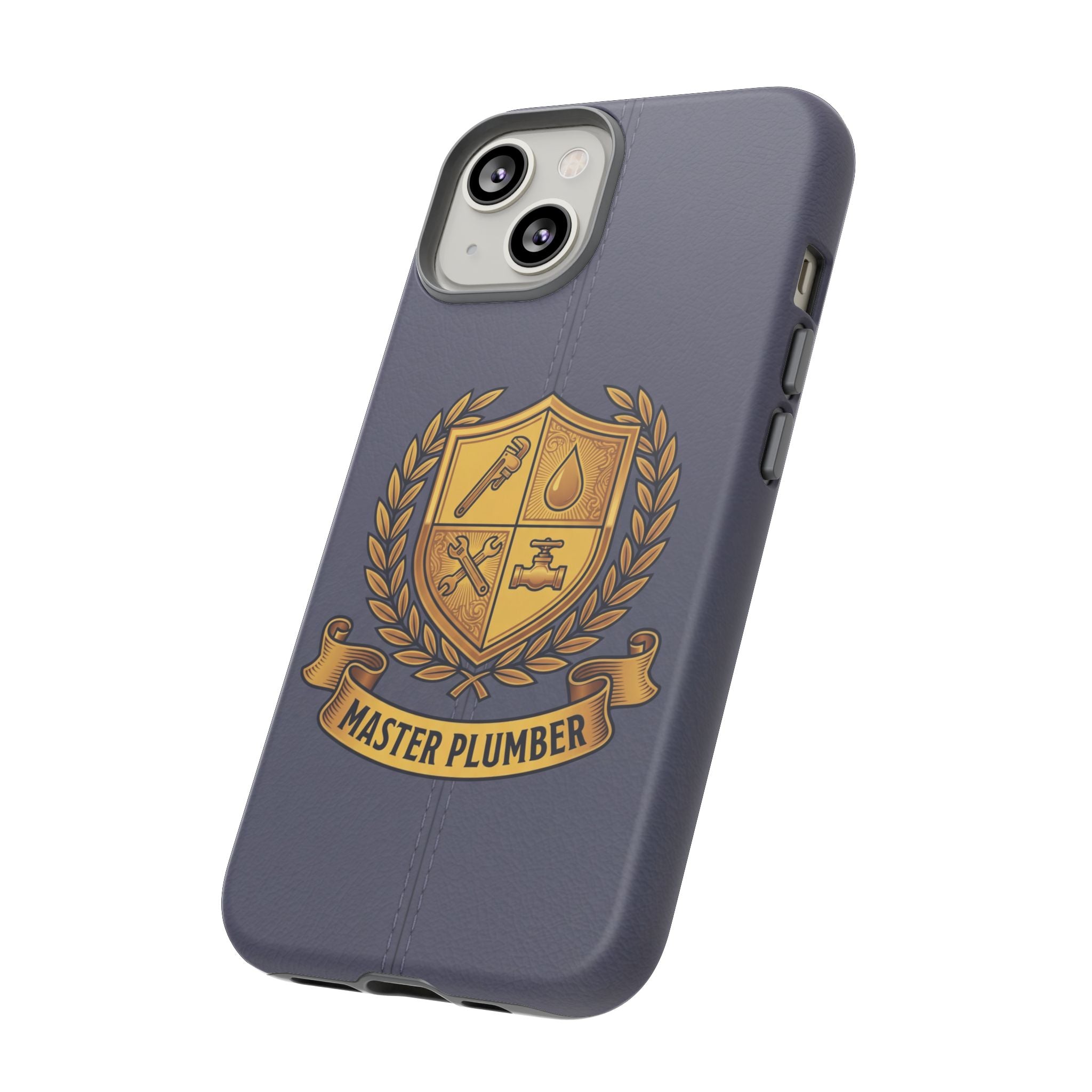 Master Plumber Slate Crest Phone Case - Samsung & iPhone Series