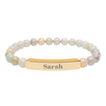Personalized Nurse Bracelet | Engraved Name Bar Bracelet, Nurse Gift