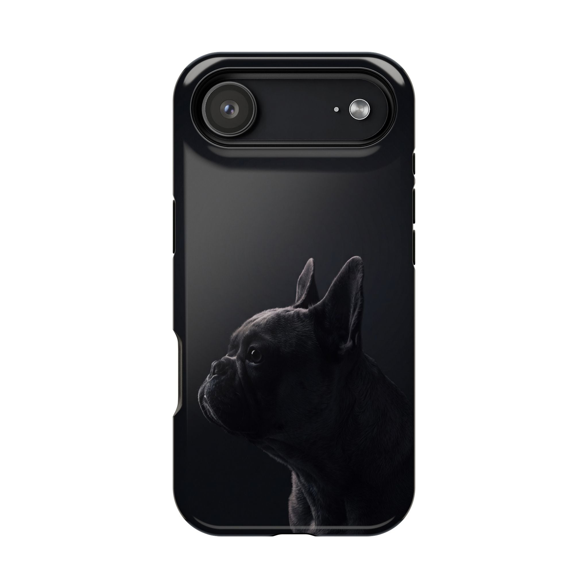 French Bulldog Phone Case — Impact-Resistant Wireless Charging Cover