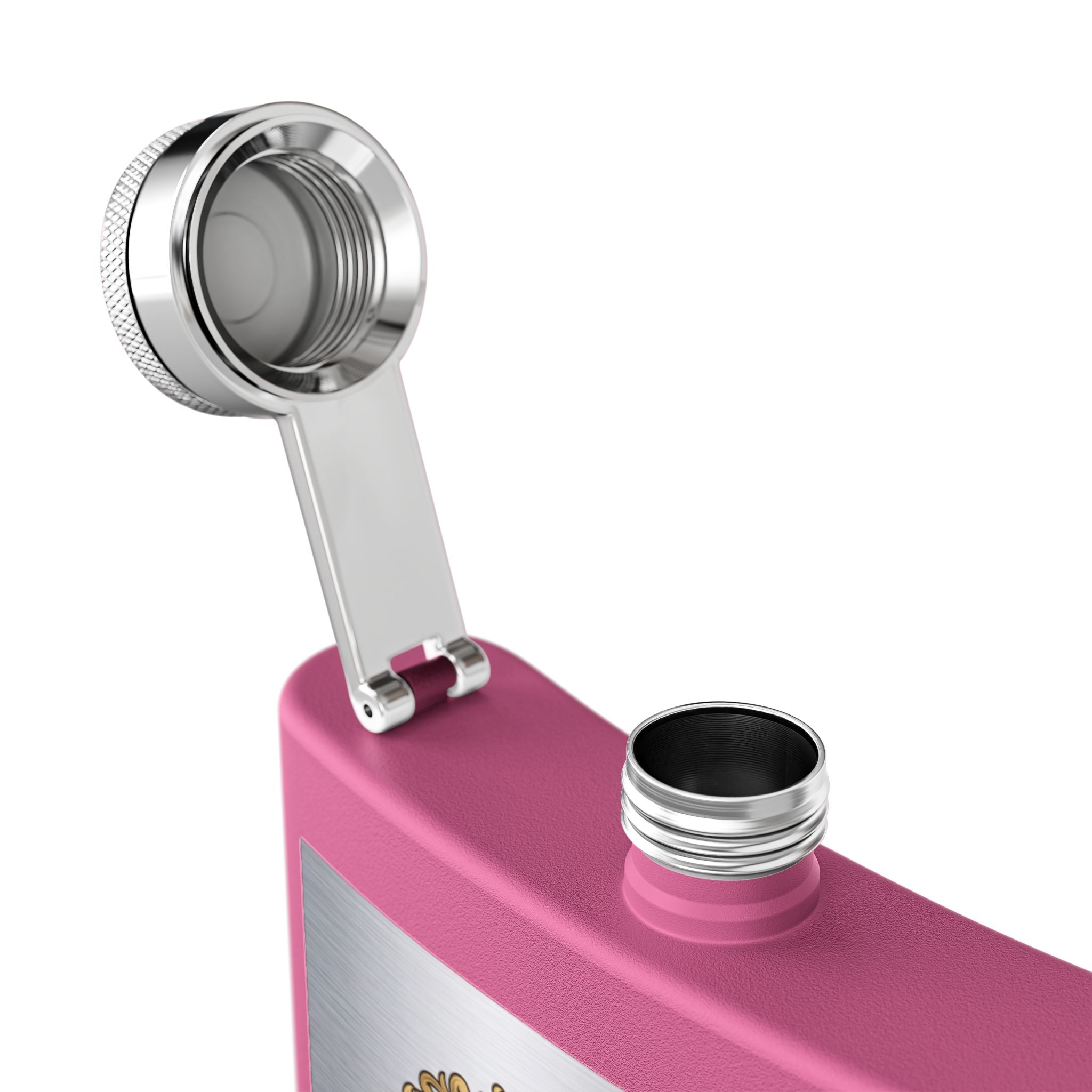 Flask — "Industrial Electrician: Plant Power & Systems" (Crest Edition) 6oz Stainless Steel Hip Flask