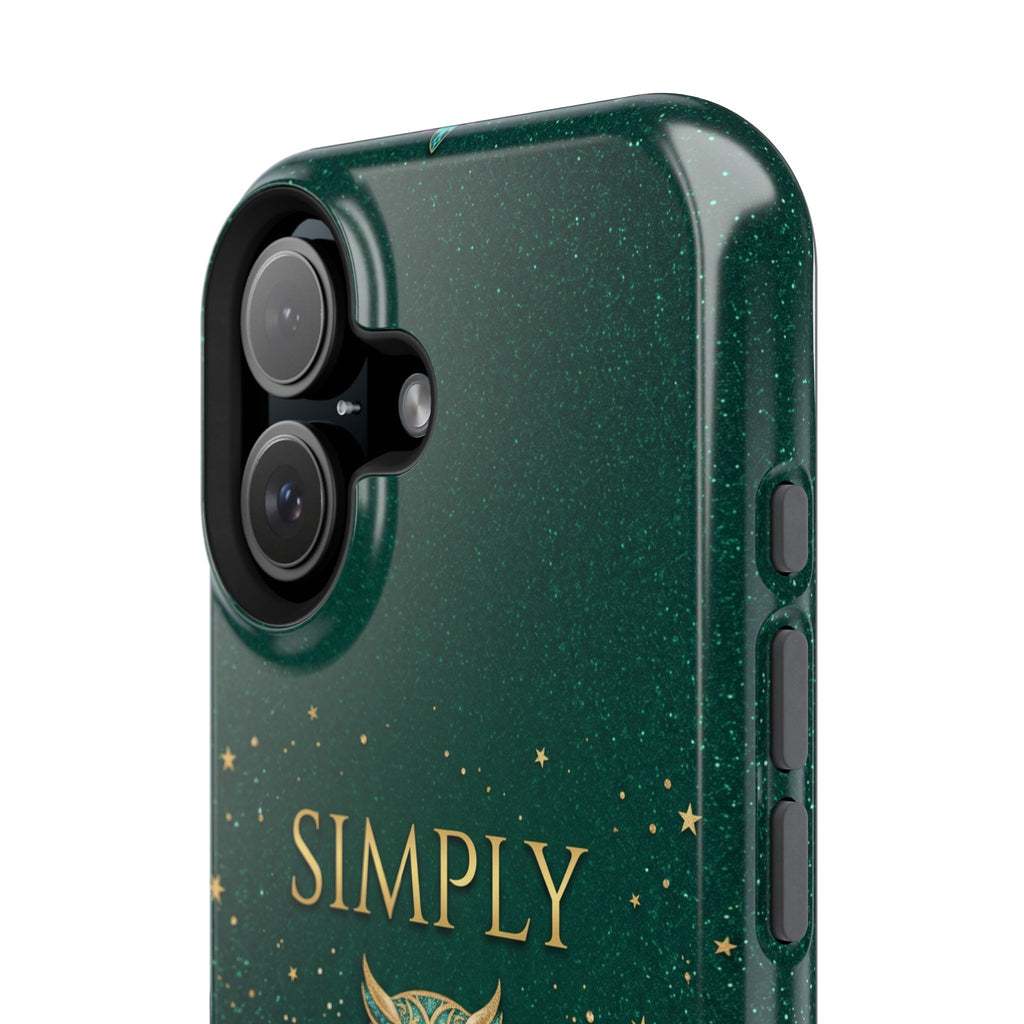 Simply The Best Wise Owl Phone Case — Wireless Charging Cover