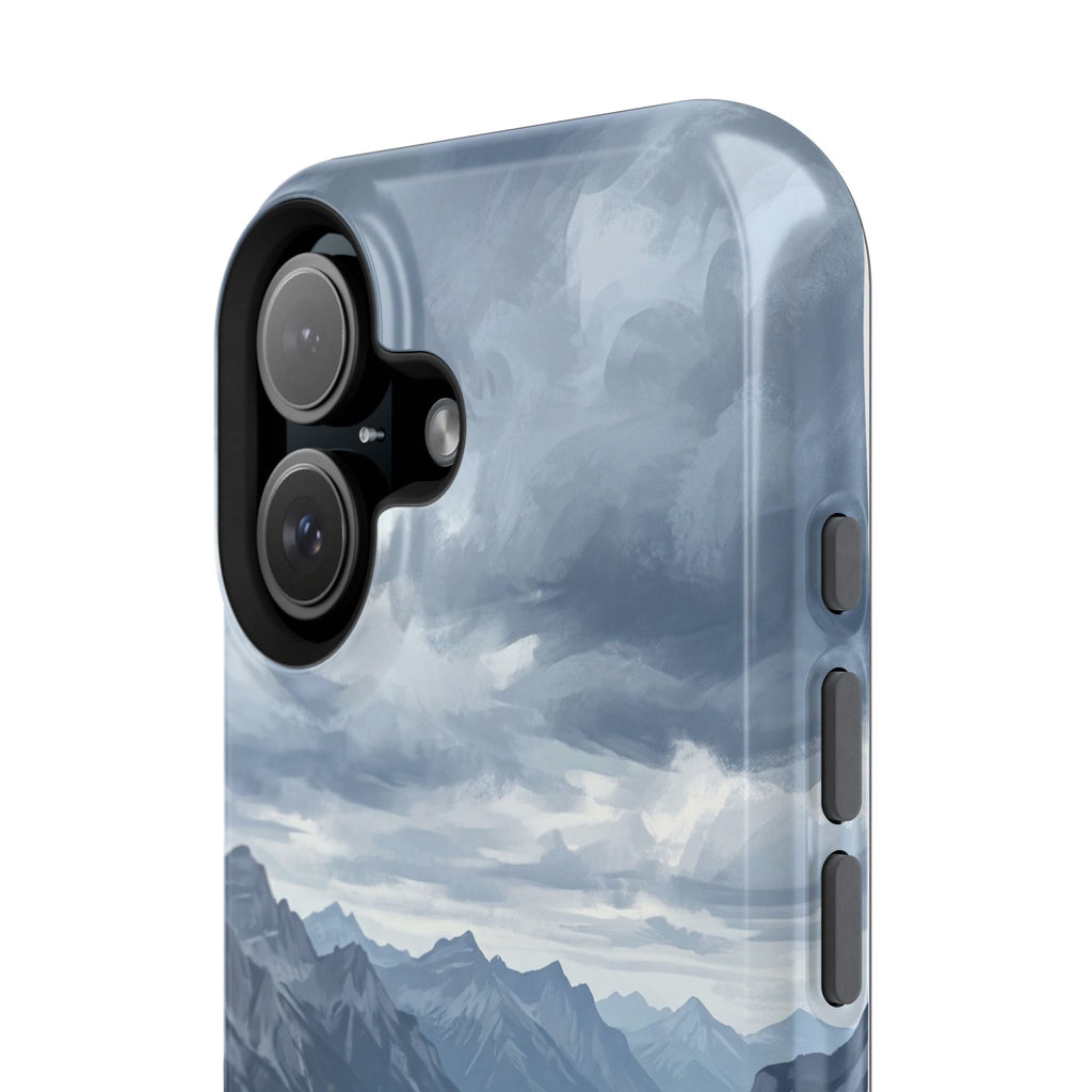 Personalized French Bulldog Mountain Valley Phone Case — Wireless Charging Cover