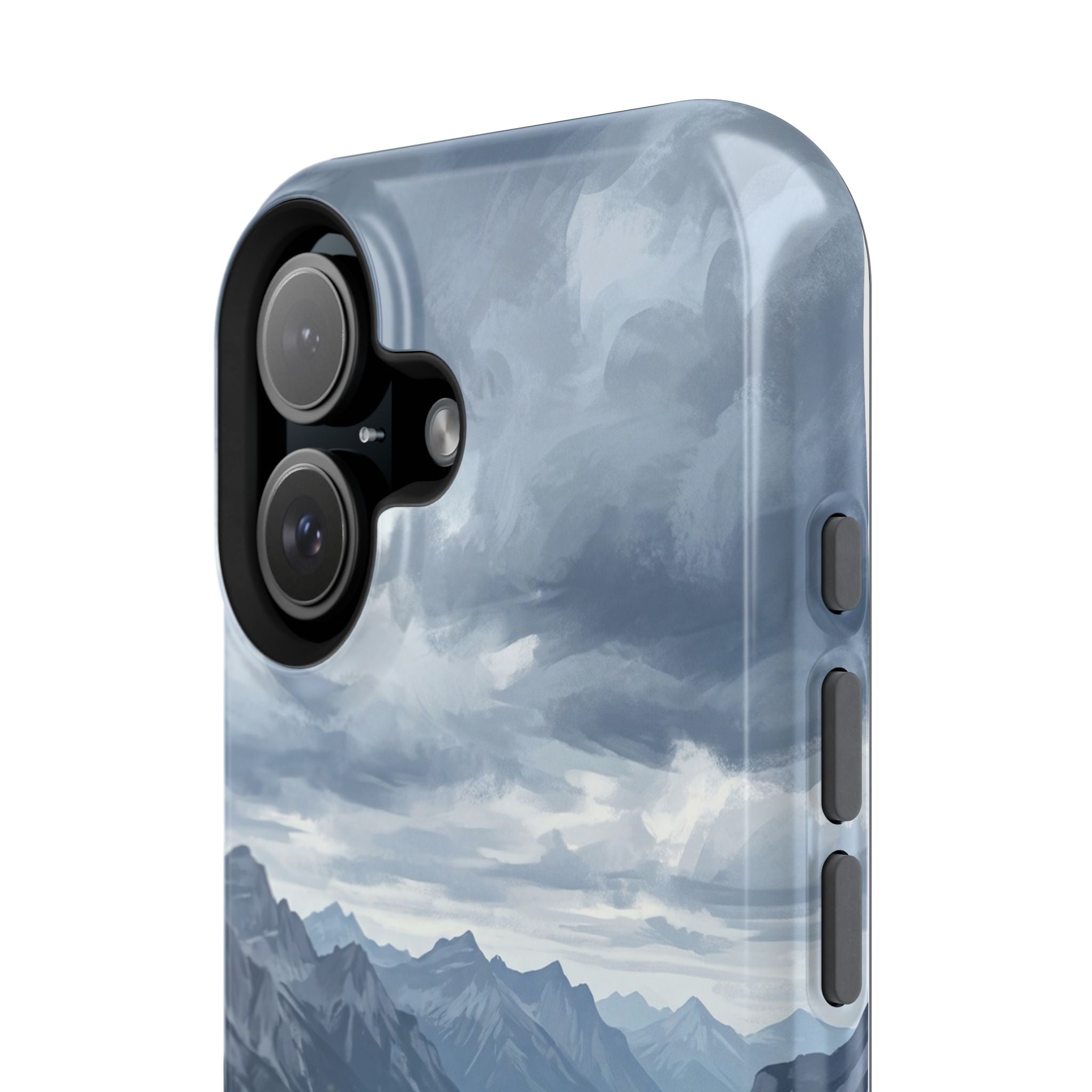 Personalized French Bulldog Mountain Valley Phone Case — Wireless Charging Cover