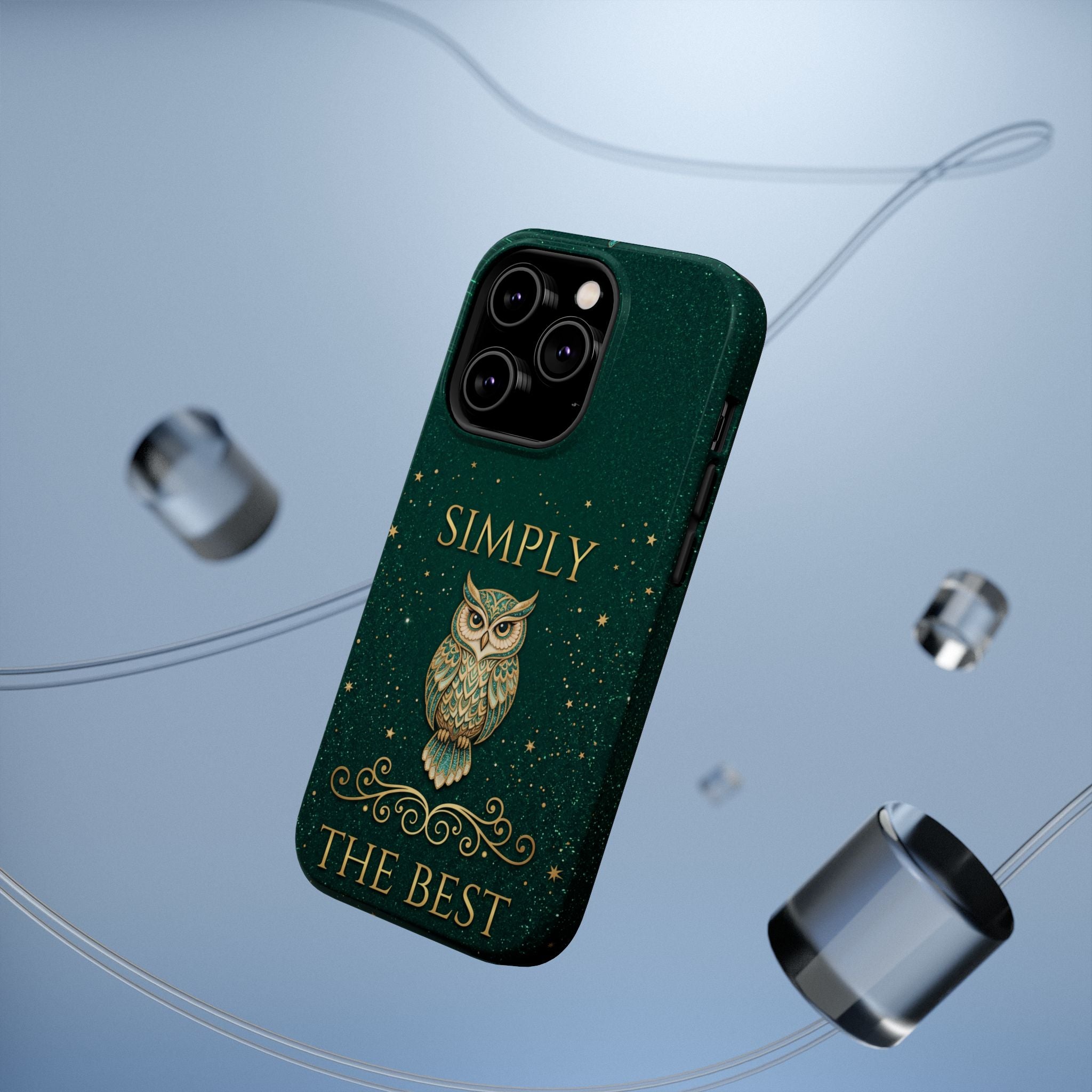 Simply The Best Wise Owl Phone Case — Wireless Charging Cover