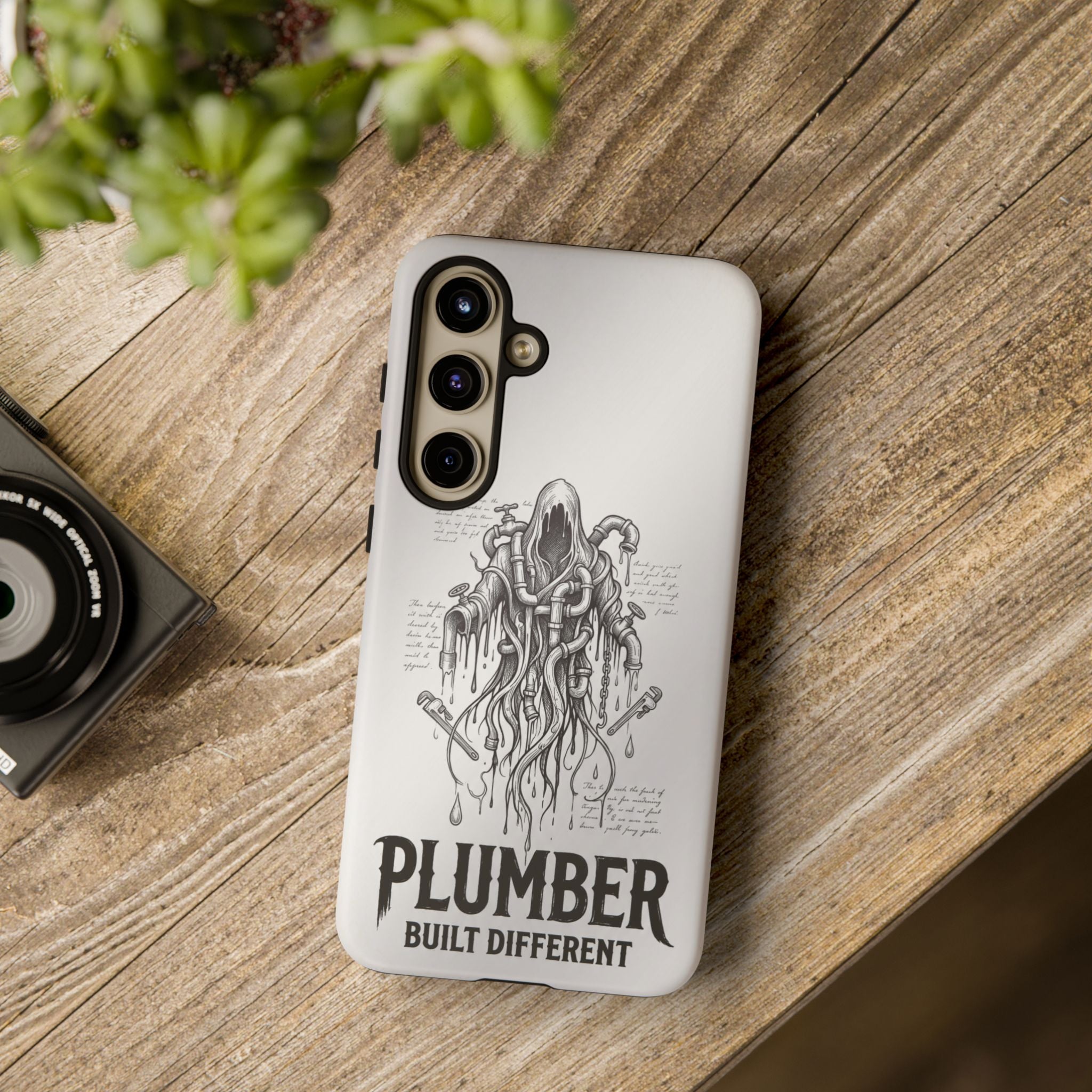 Gothic Pipe Wraith Plumber Phone Case - Samsung & iPhone Series