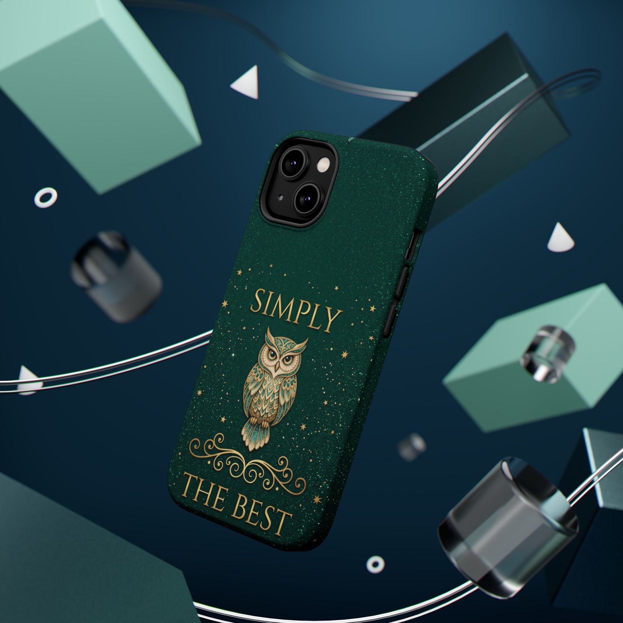 Simply The Best Wise Owl Phone Case — Wireless Charging Cover