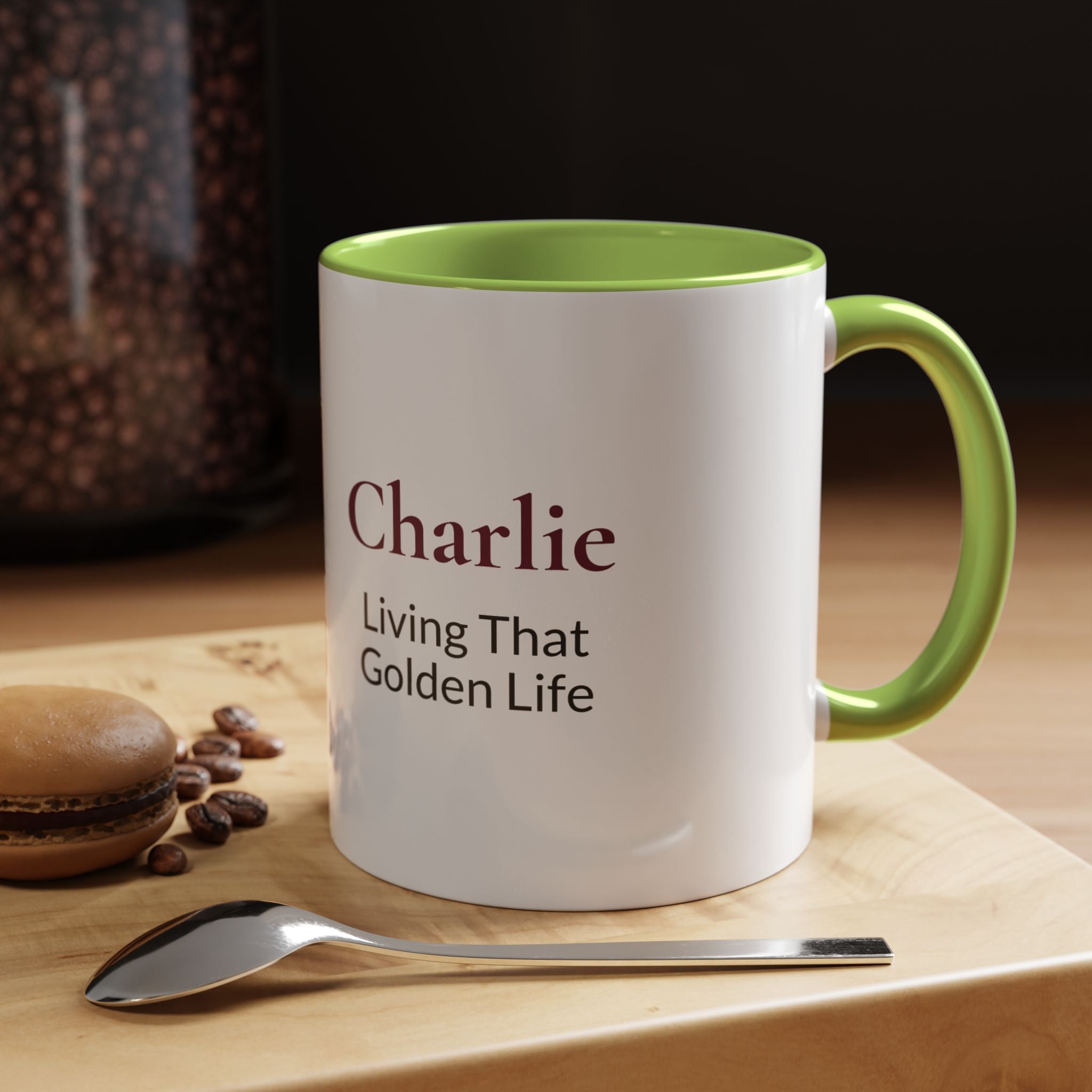 Personalized Golden Retriever Mug | Custom Name & Message Dog Lover Coffee Mug