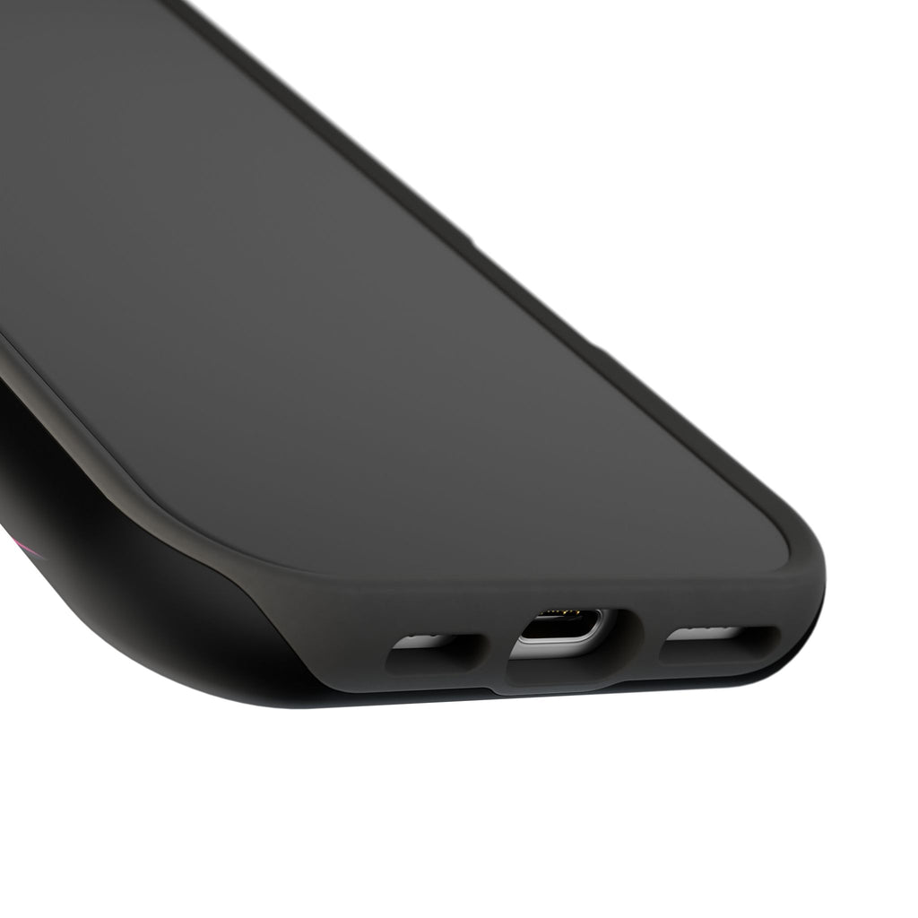 Nurse Portrait Phone Case — Navy Wireless Charging Cover