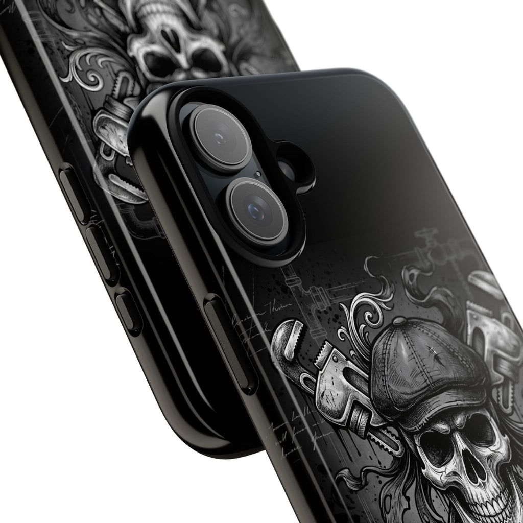Gothic Skull Plumber Phone Case - Samsung & iPhone Series