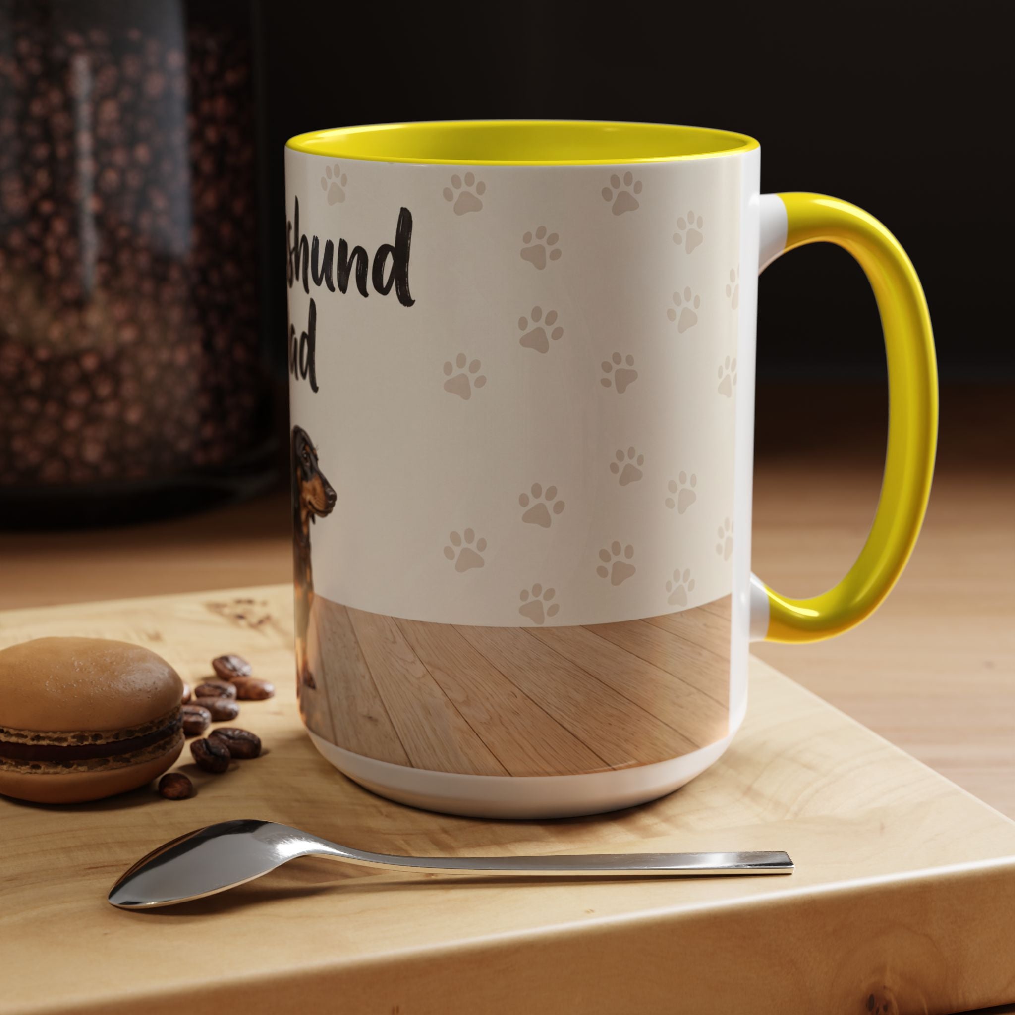 Dachshund Dad Mug | Cute Dog Dad Coffee Mug | Wiener Dog Gift for Dachshund Lovers