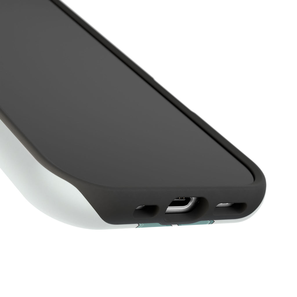 Nurse Illustration Phone Case — Impact-Resistant Wireless Charging Cover