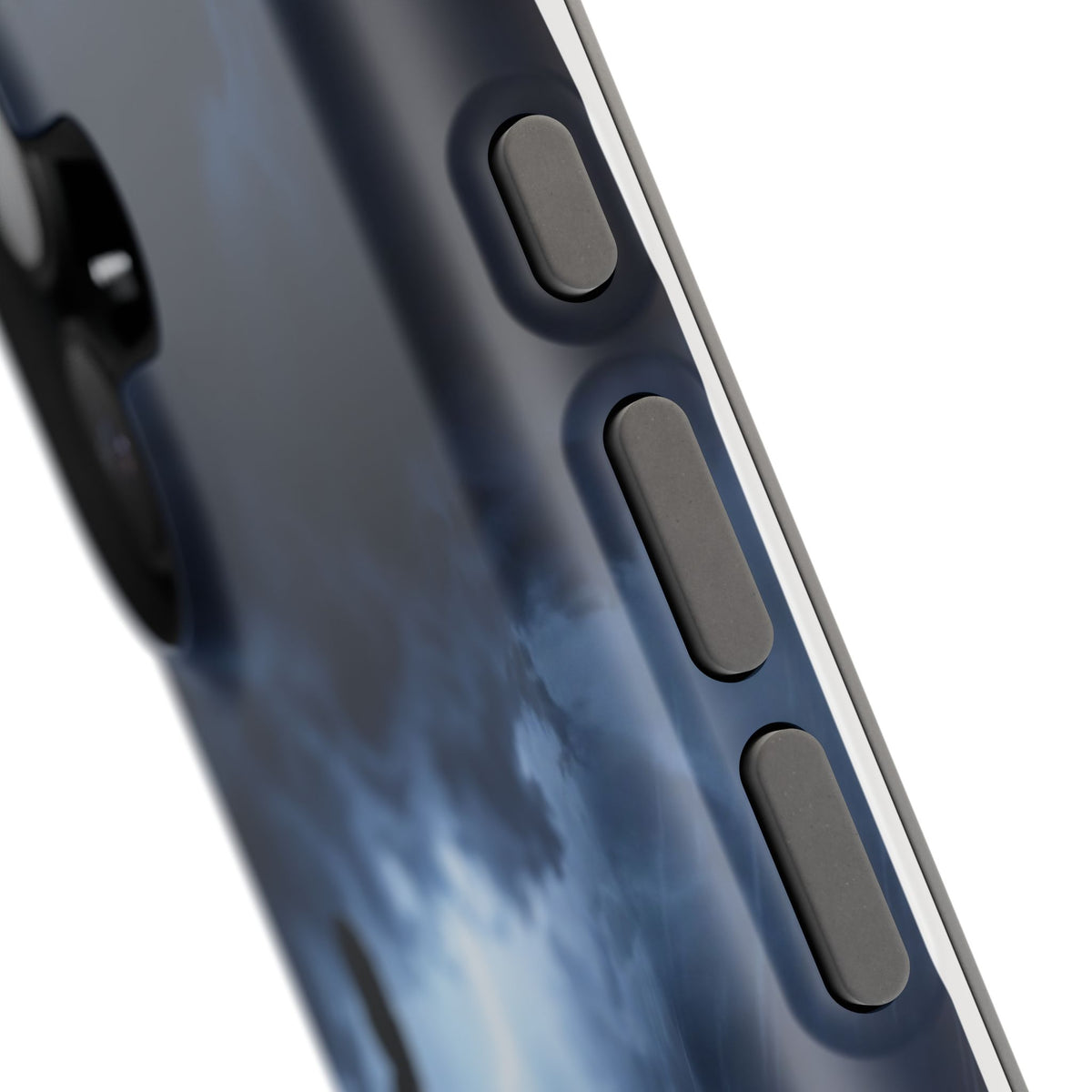 Personalized Lightning Storm EMS Phone Case — Wireless Charging Cover