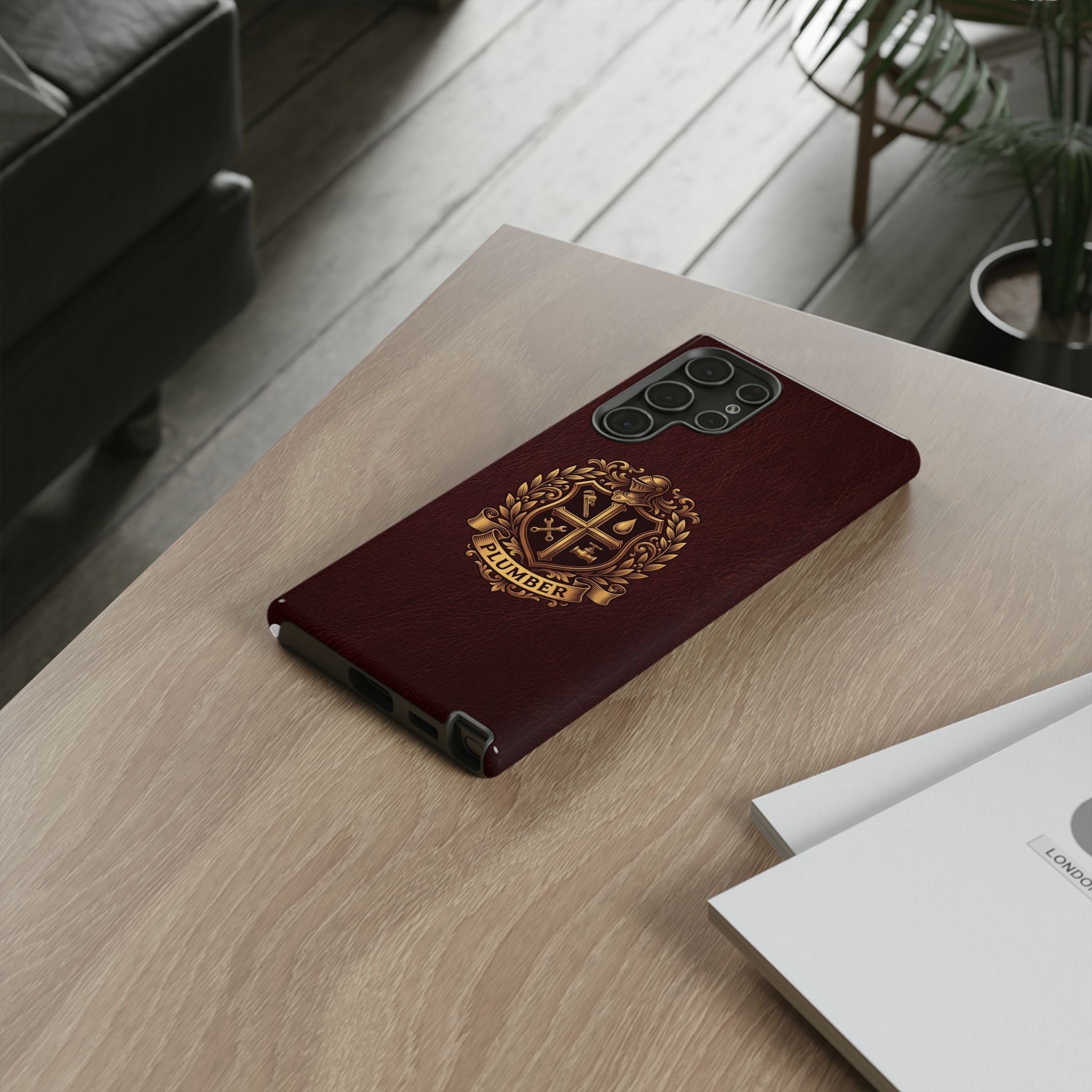 Plumber Crest Phone Case - Samsung & iPhone Series