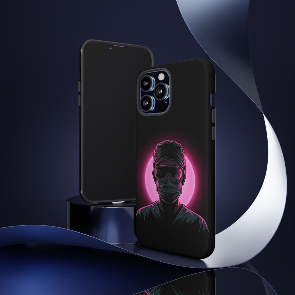 Nurse Neon Silhouette Phone Case - Samsung & iPhone Series