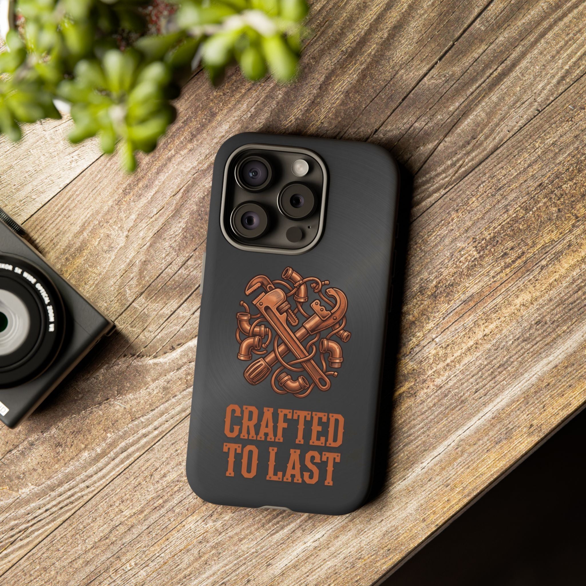 Crafted to Last Industrial Plumber Phone Case - Samsung & iPhone Series