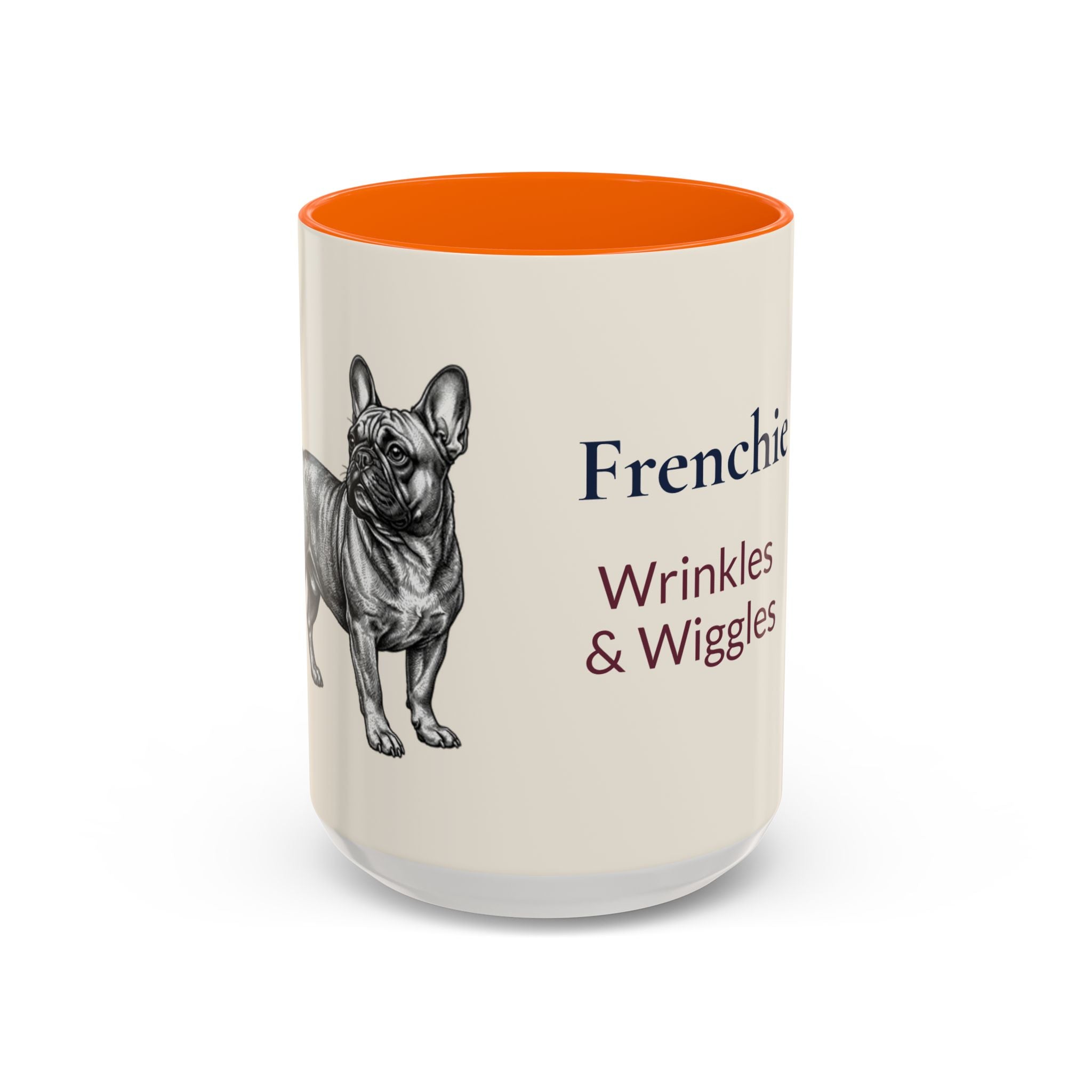 Personalized Frenchie Mug – Custom Name Coffee Mug – French Bulldog Lover Gift