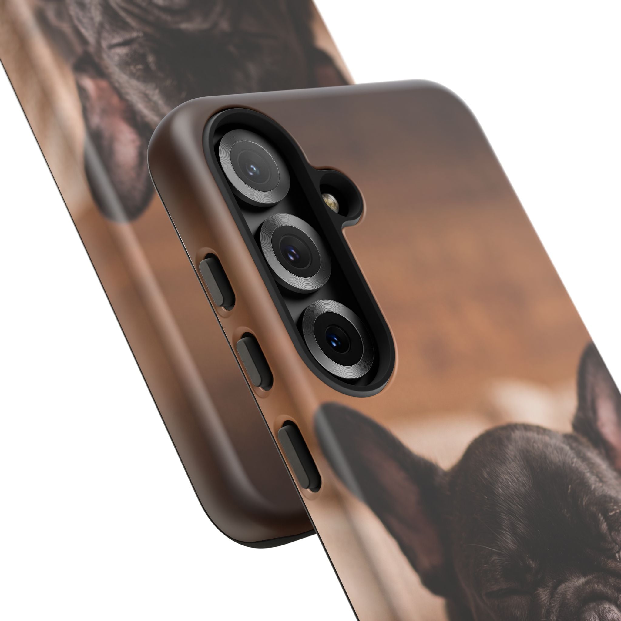 Sleeping French Bulldog Phone Case | Cozy Frenchie Resting on Blanket | iPhone & Samsung