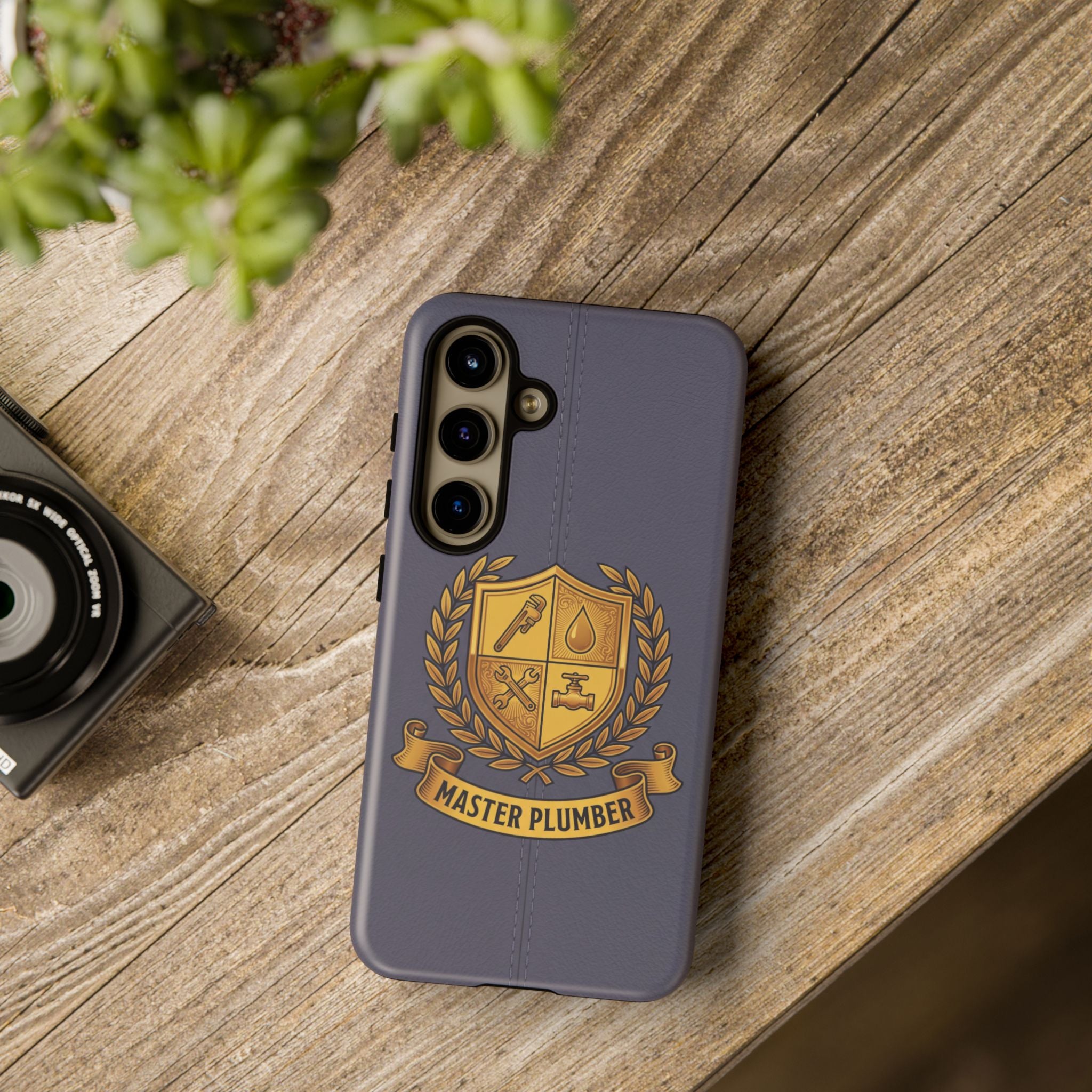 Master Plumber Slate Crest Phone Case - Samsung & iPhone Series